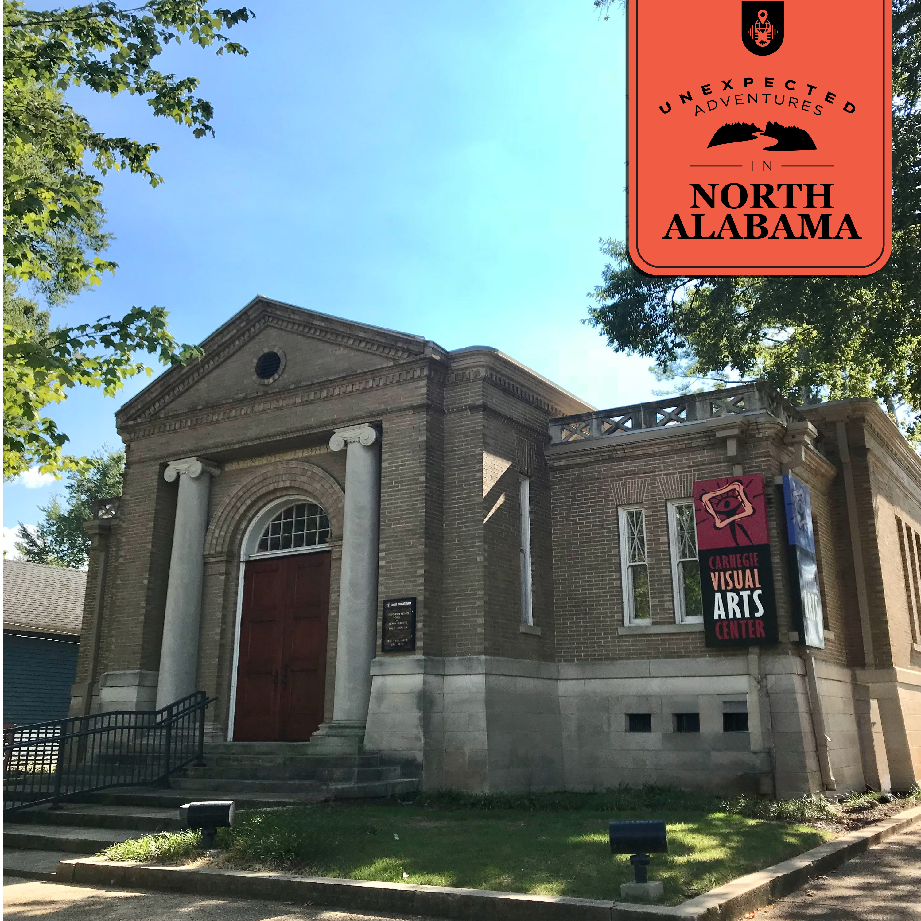 107: Unexpected Adventures at the Carnegie - Art, History & Community in Downtown Decatur episode artwork