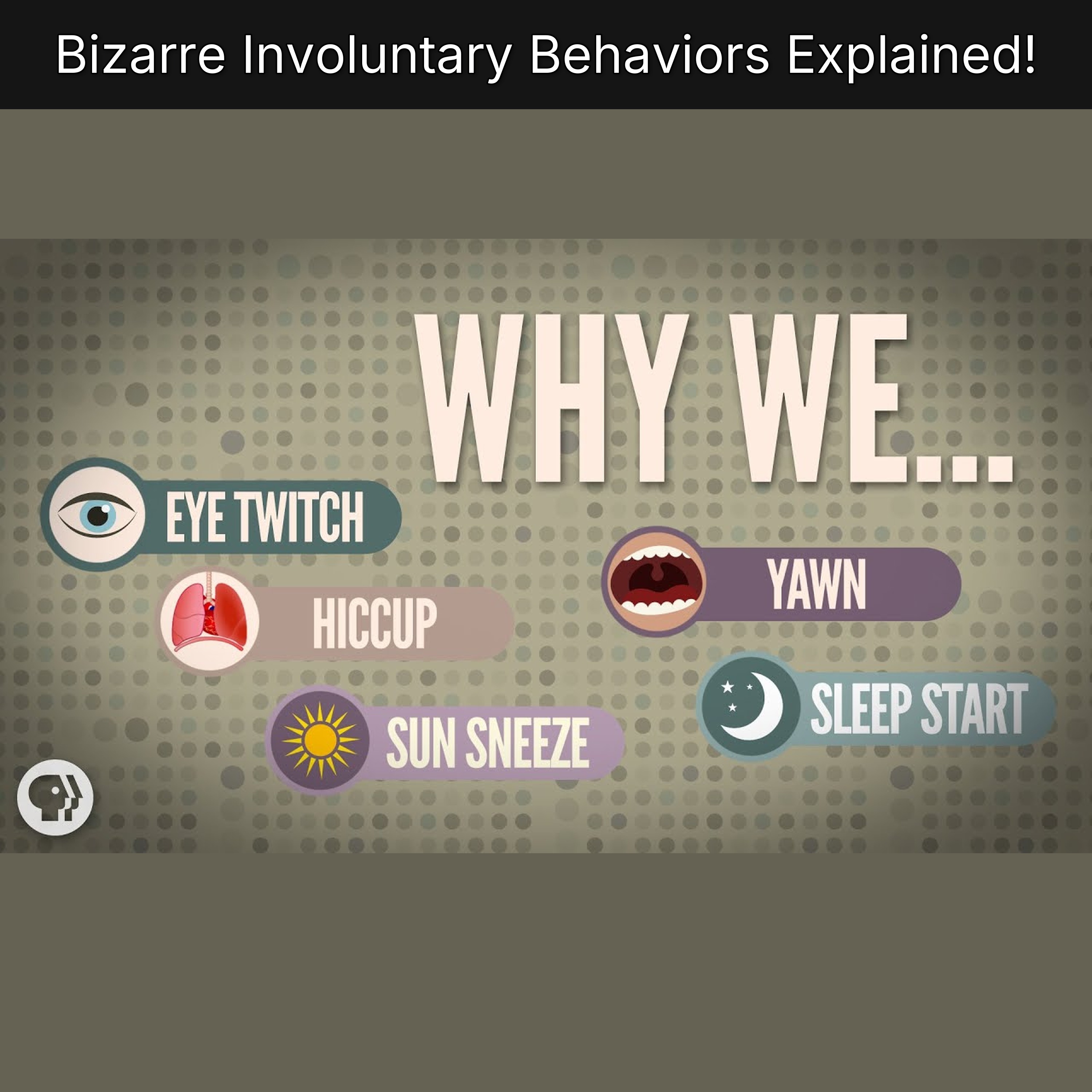Bizarre Involuntary Behaviors Explained! episode artwork