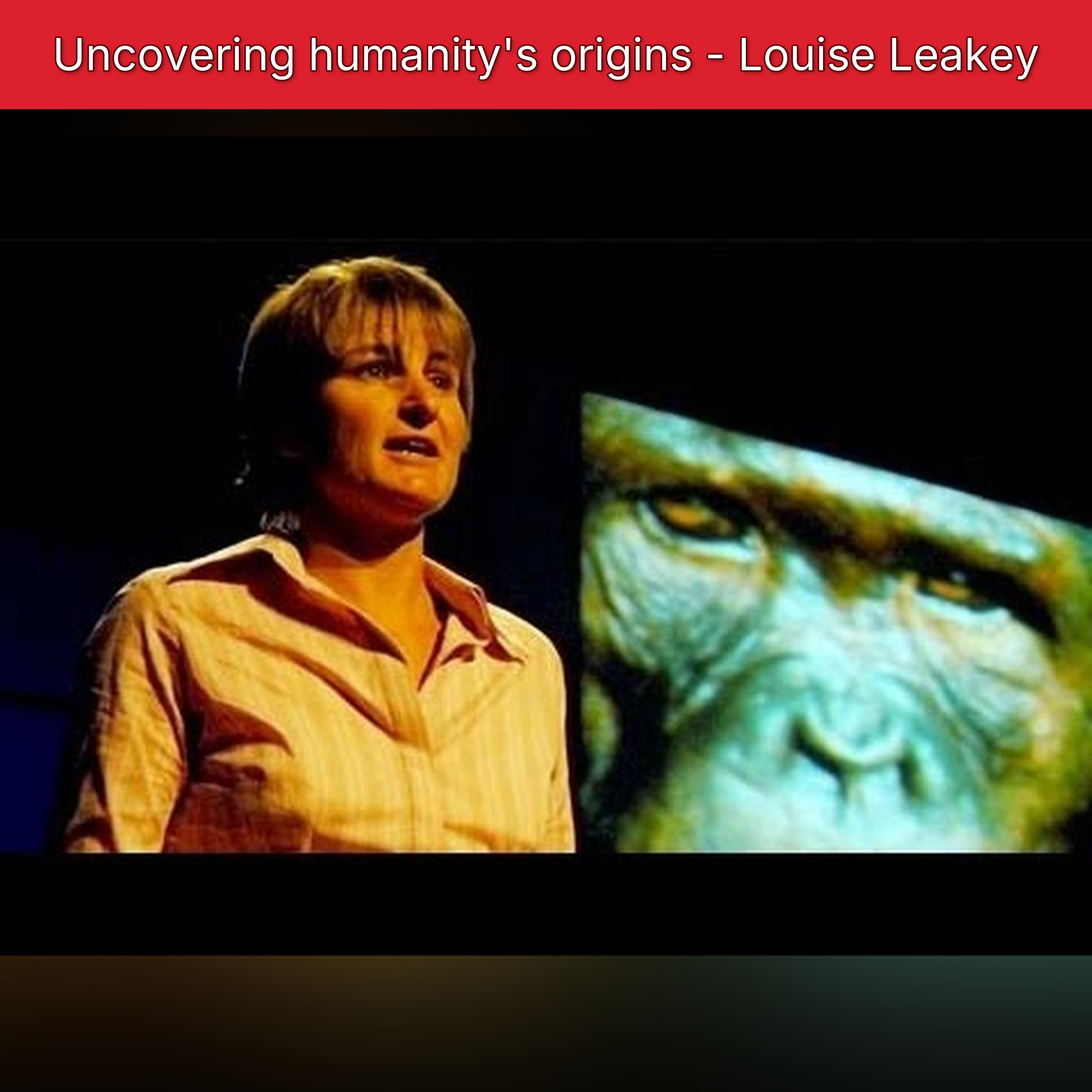Uncovering humanity's origins - Louise Leakey episode artwork