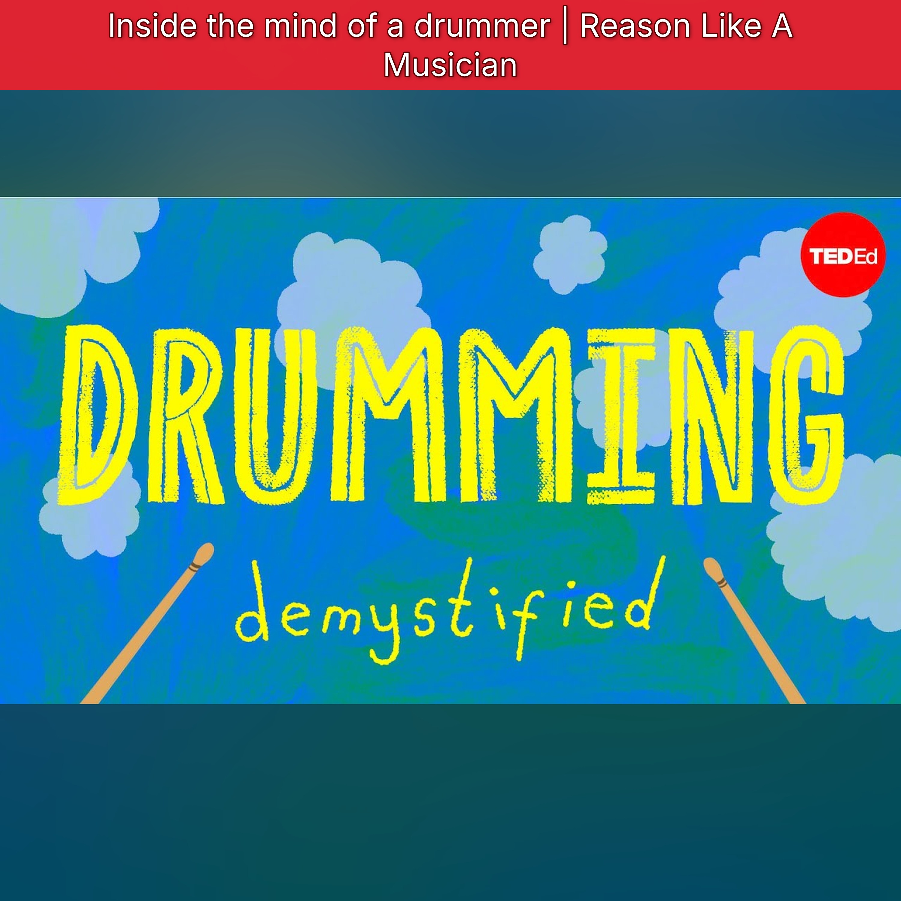 Inside the mind of a drummer | Reason Like A Musician episode artwork