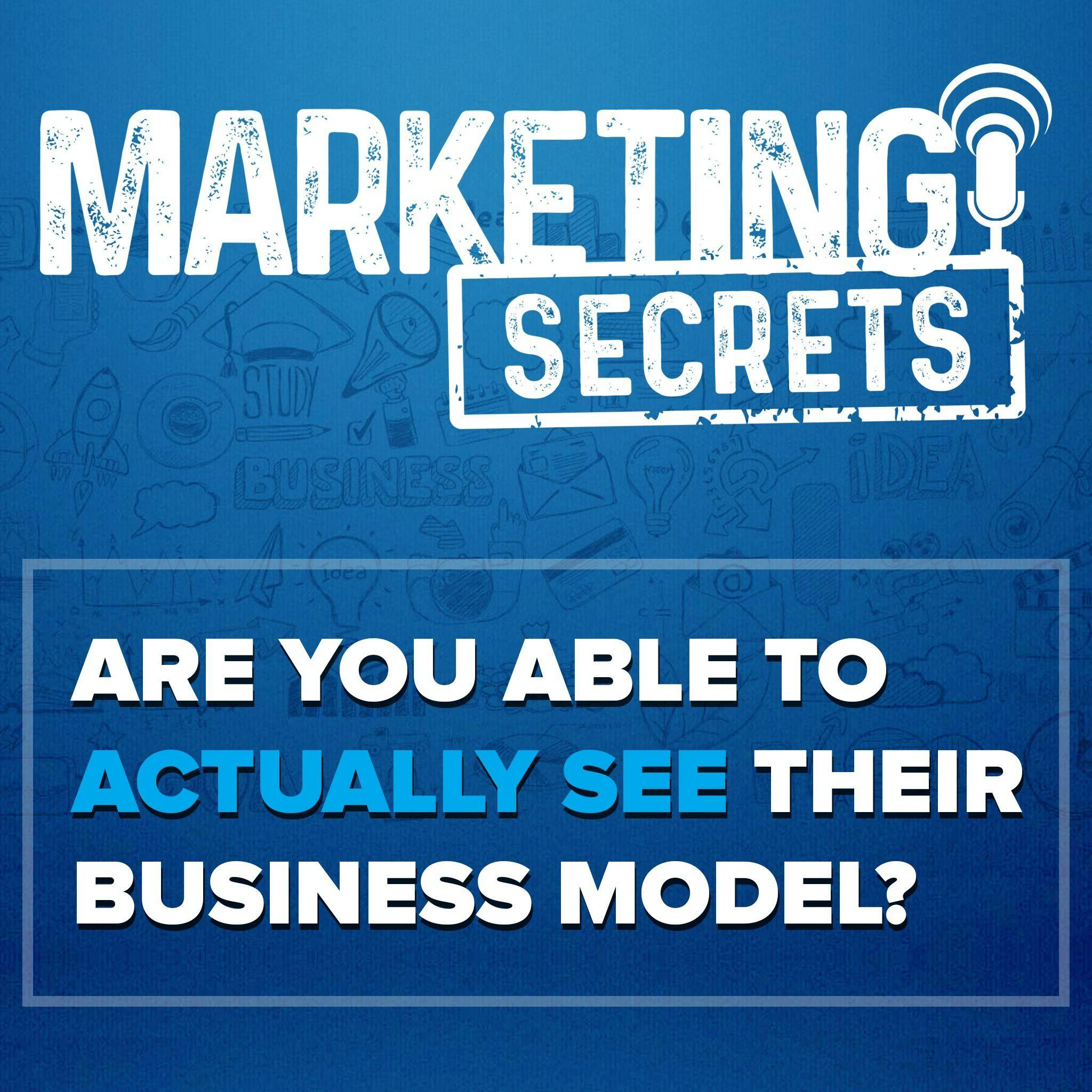 Are You Able To Actually SEE Their Business Model?