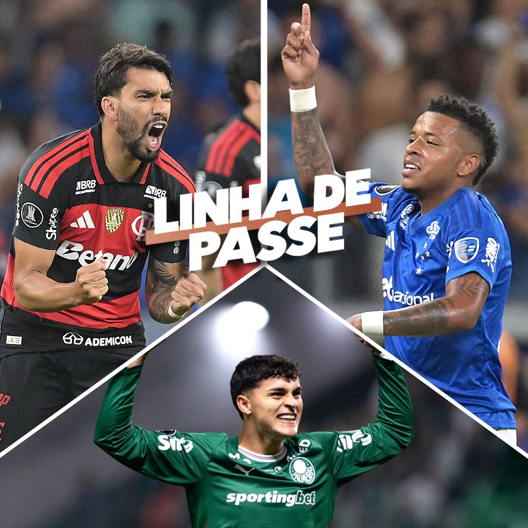 Cruzeiro e Flamengo empatam jogo movimentado, e Palmeiras tropeça em casa contra o Cerro Porteño - Linha de Passe episode artwork