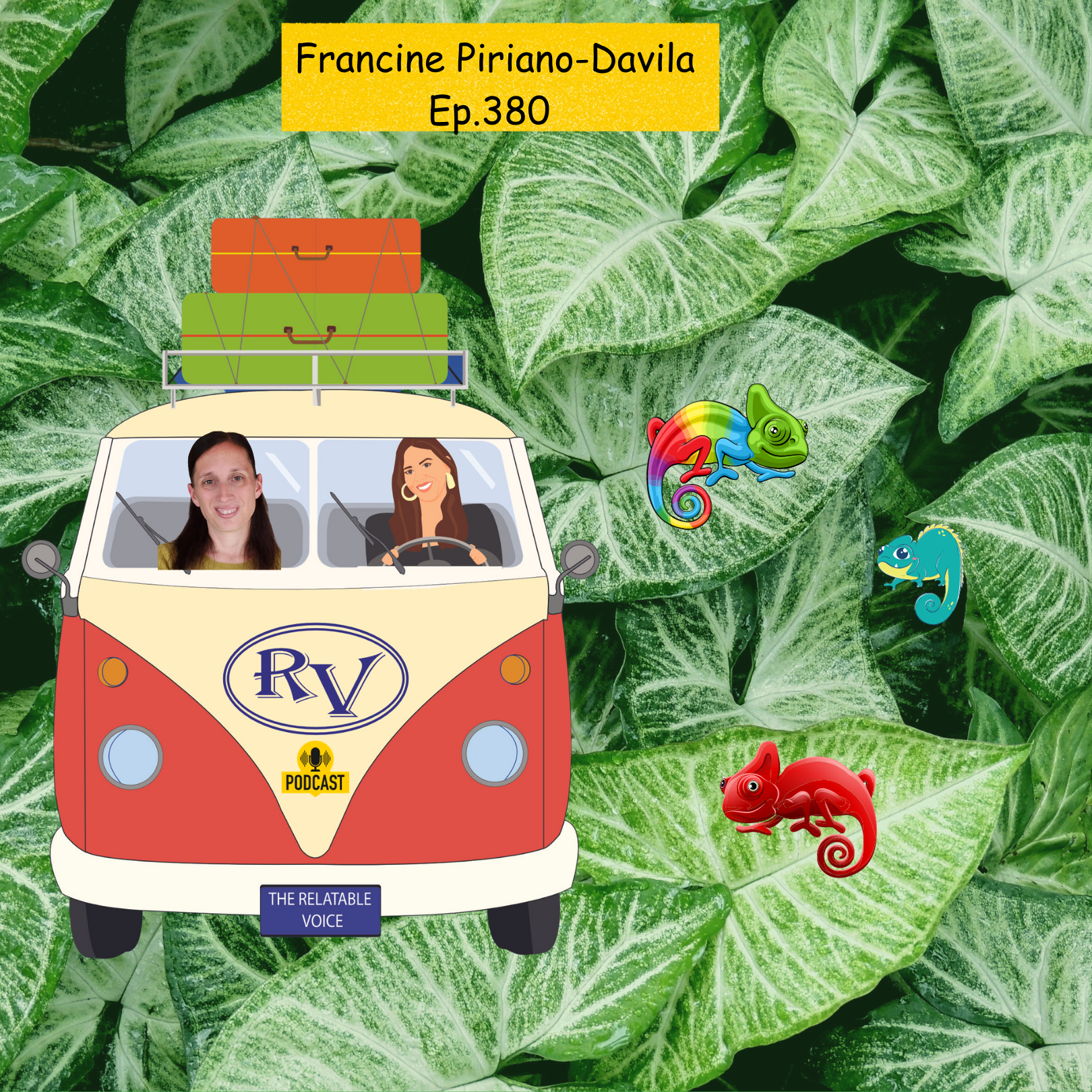 Inspiring Young Minds: Francine Piriano-Davila and 'The Lonely Chameleon' episode artwork