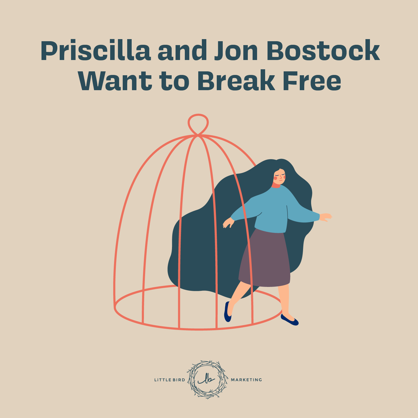 Priscilla and Jon Bostock Want to Break Free episode artwork