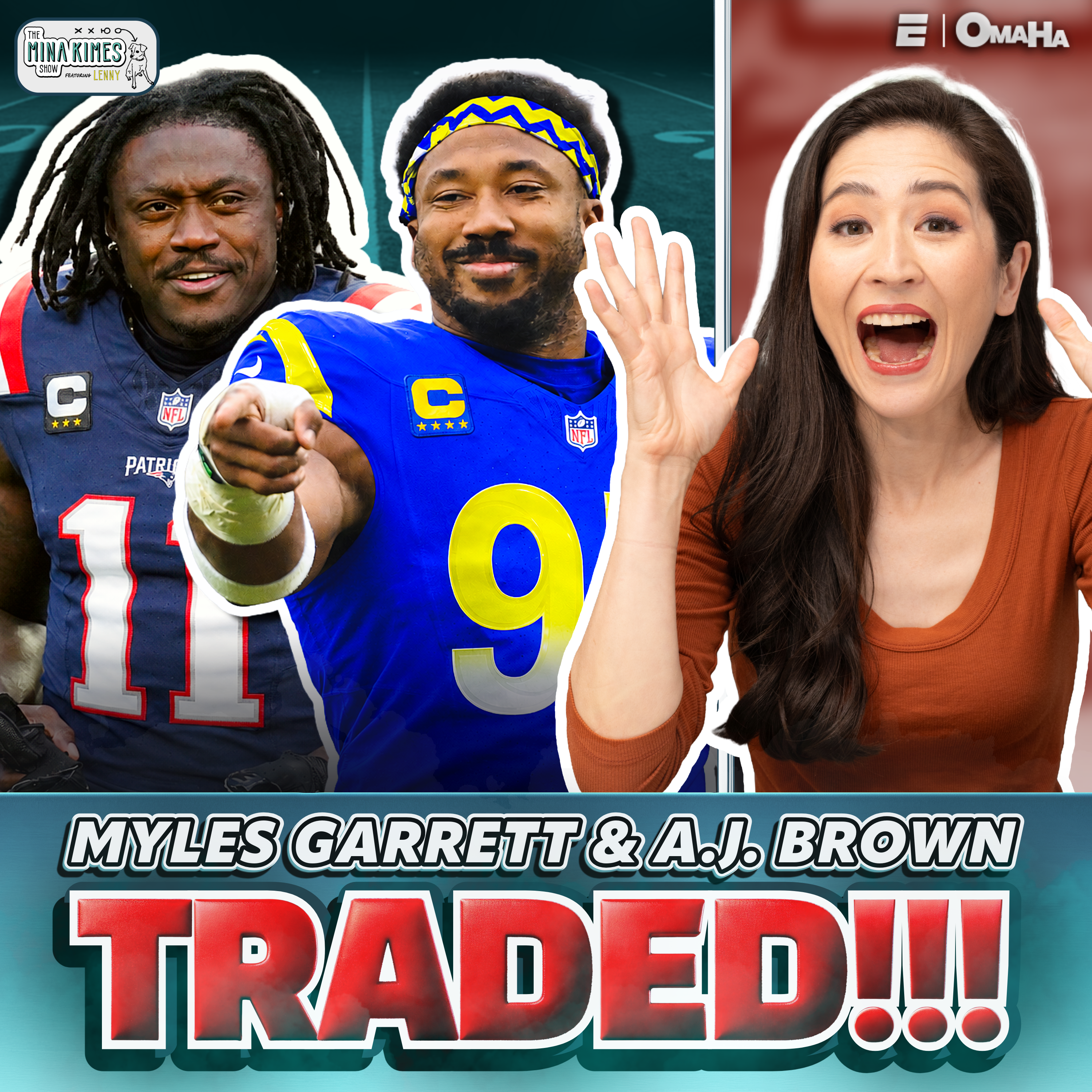 The Mina Kimes Show: Myles to Go: Discussing the Garrett and Brown Trades episode artwork