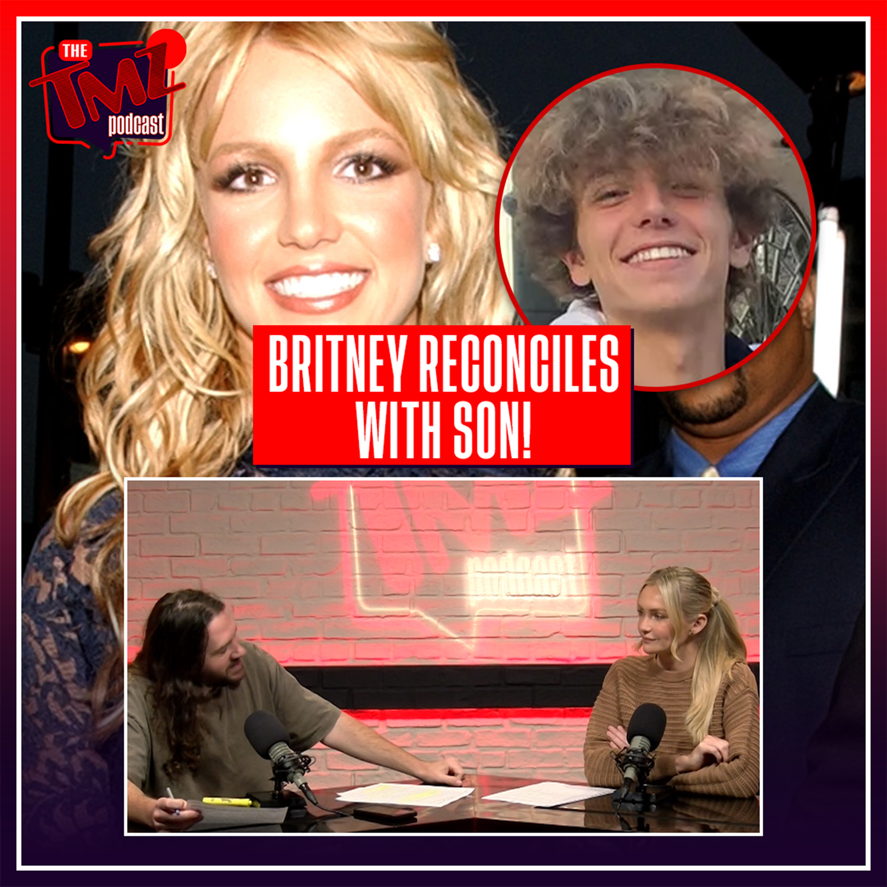 Britney Spears Reunites with Son, & K-Fed's  Confused AF!