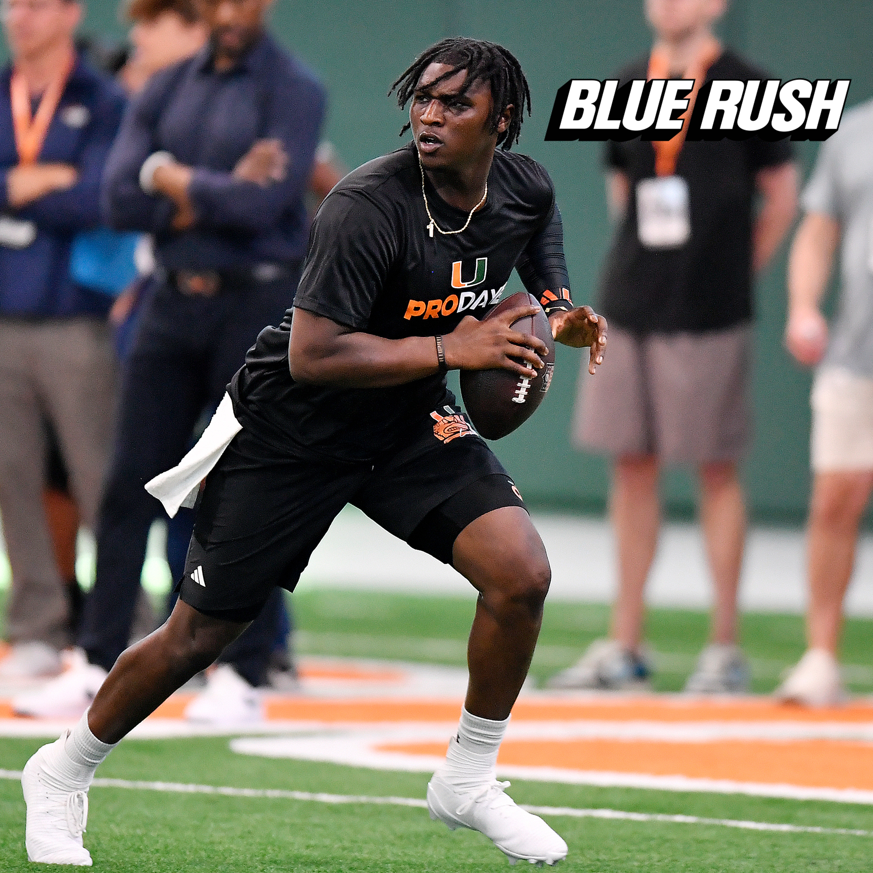 Breaking down Cam Ward's Pro Day | Blue Rush Live