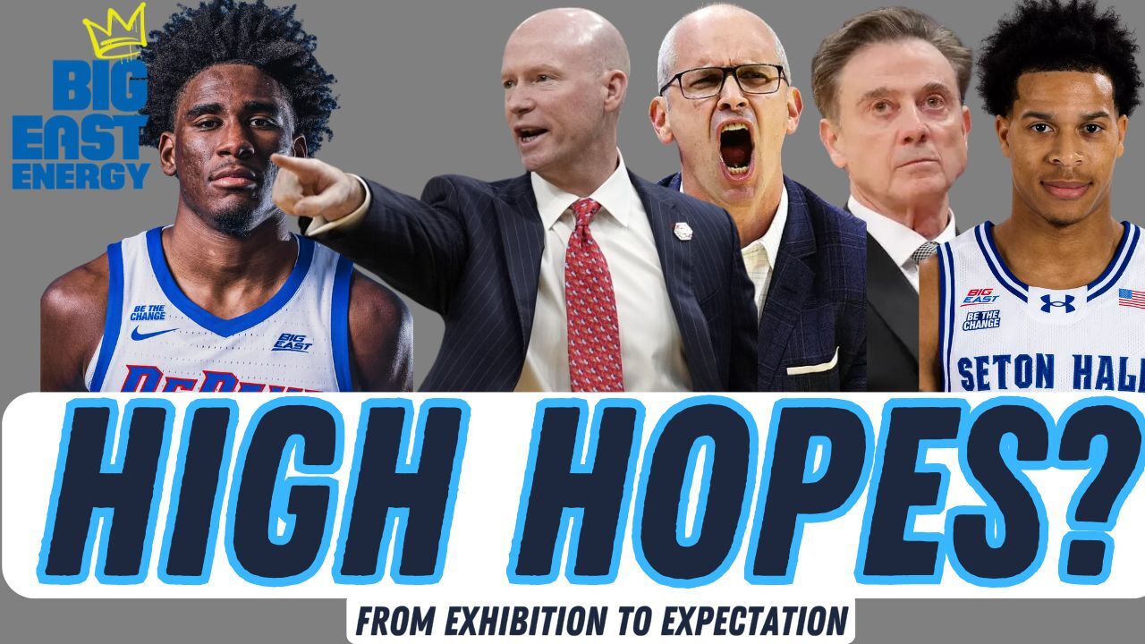 The Opening Day Game That COULD Define the Big East...