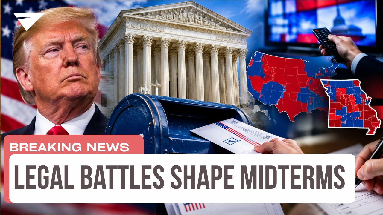 Legal Battles Shape Midterms, Breaking News