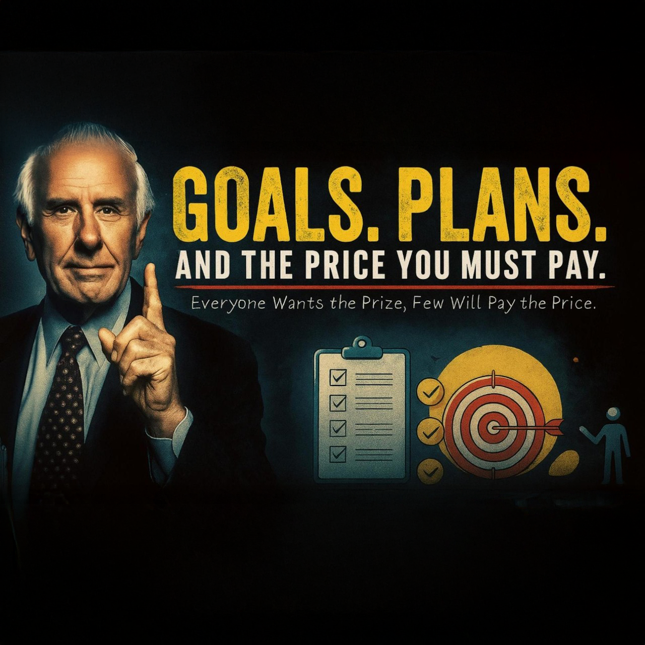 Goals. Plans. And the Price You Must Pay | Jim Rohn Motivation