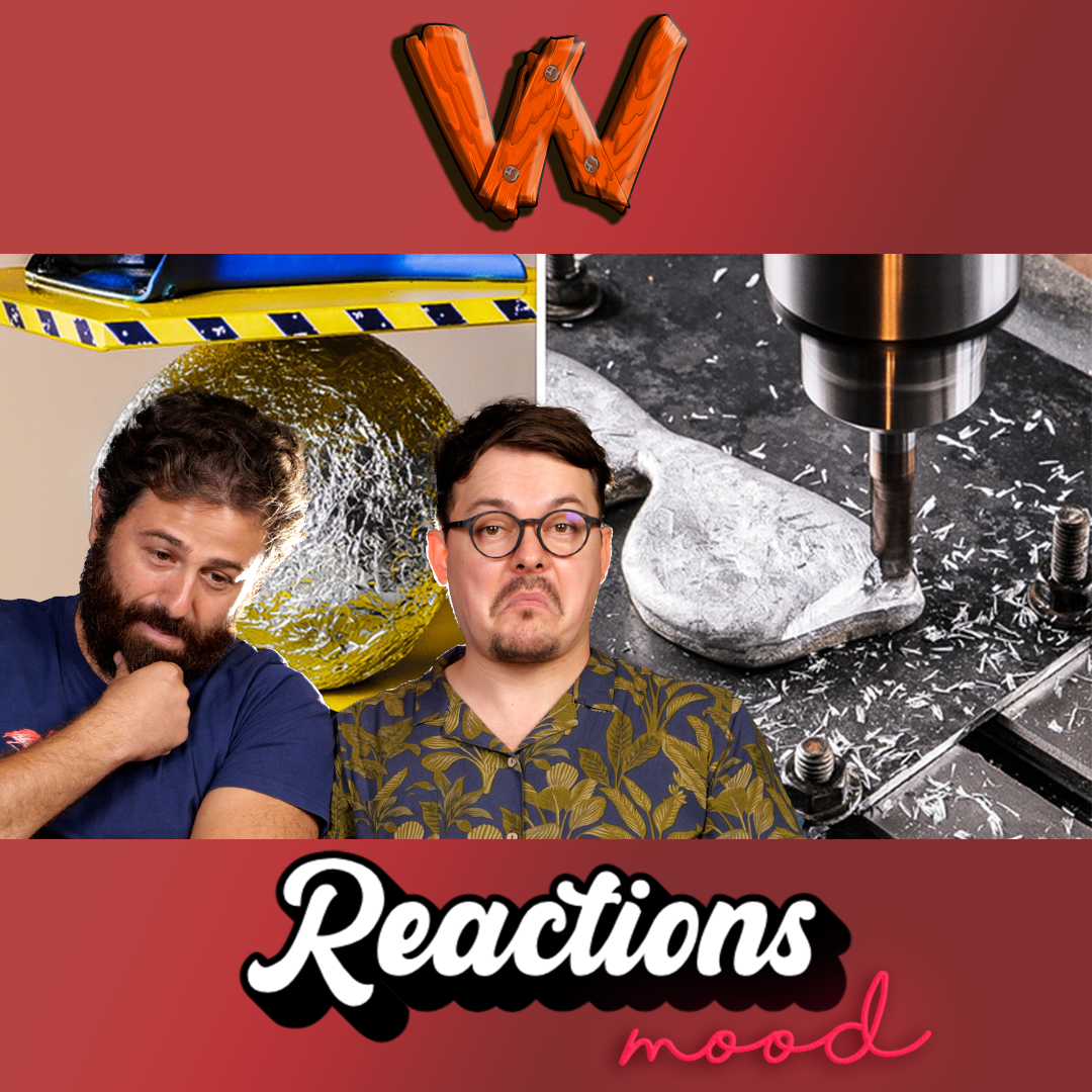 The dudes REACT to Sunglasses made from a Merc badge and aluminium foil episode artwork