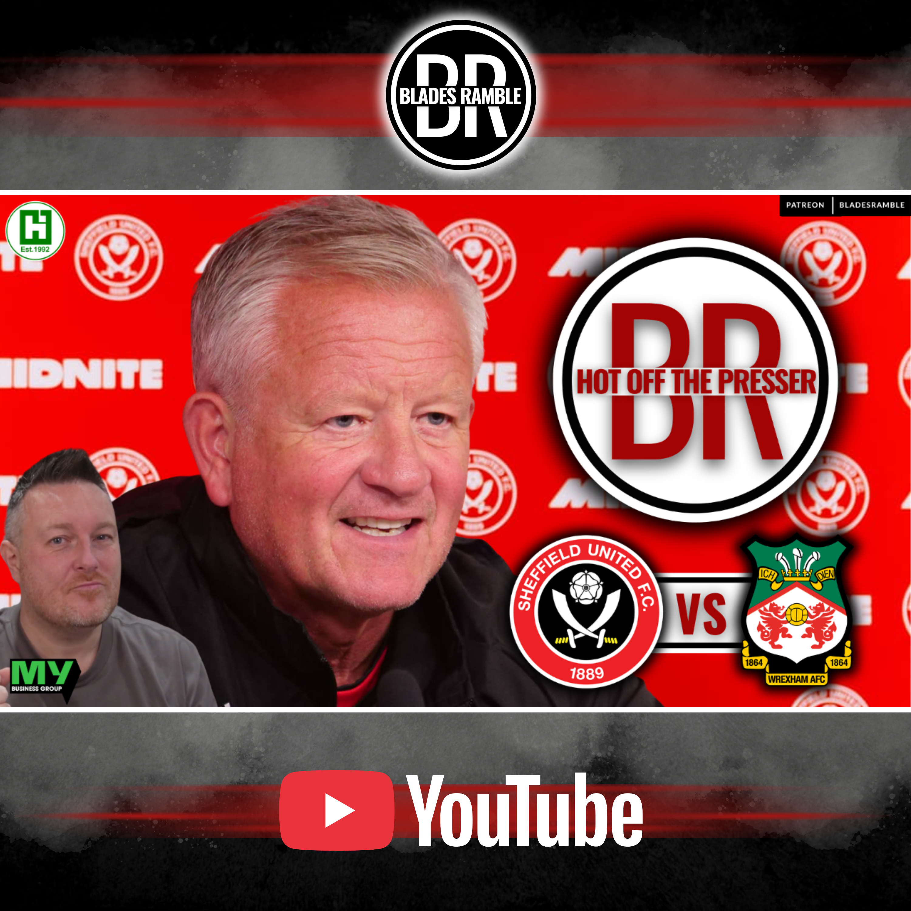 🎙️🔥 HOT OFF THE PRESSER | SHEFFIELD UNITED v WREXHAM 🔥🎙️