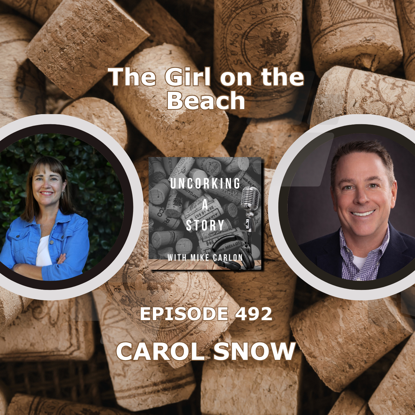 Carol Snow on The Girl on the Beach episode artwork
