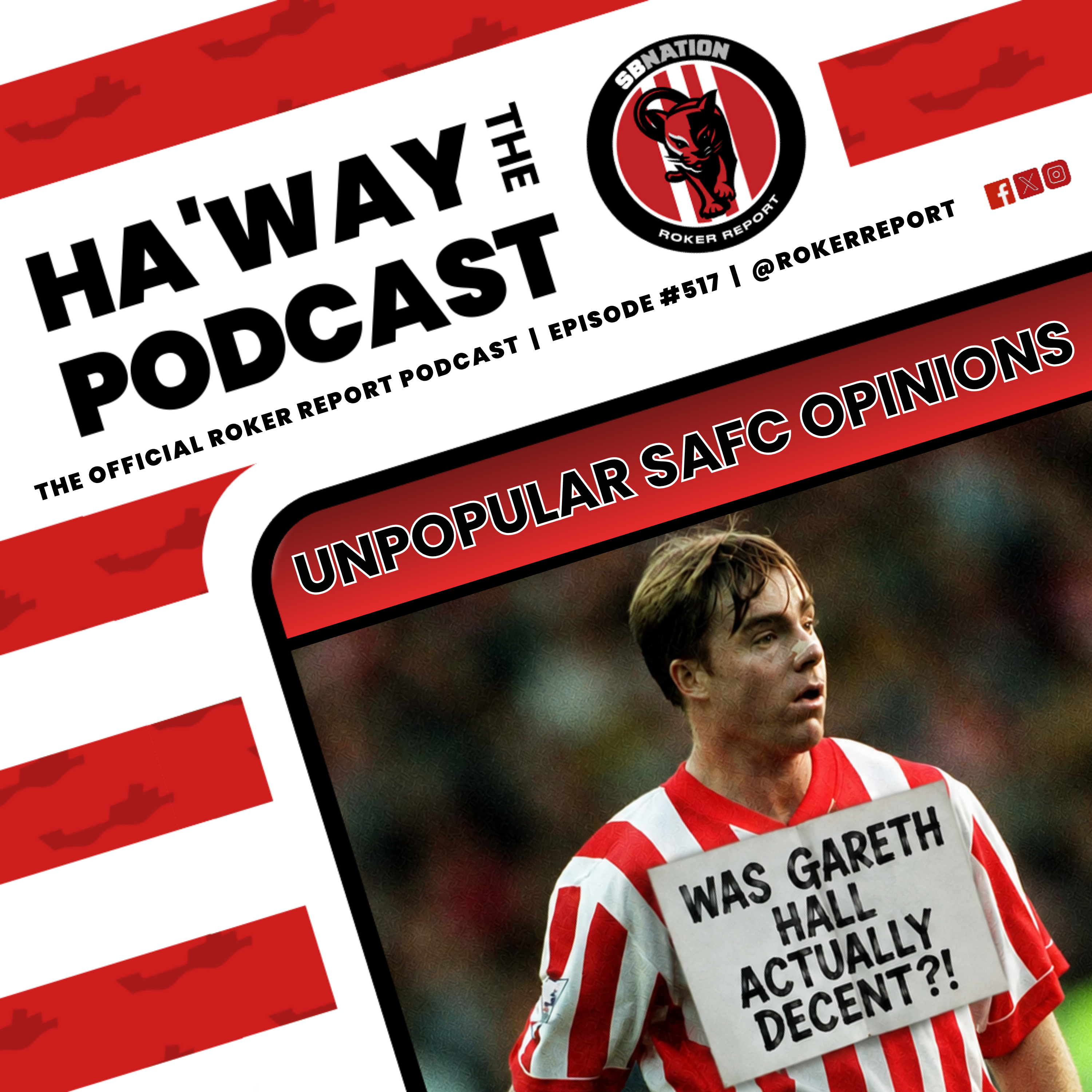 UNPOPULAR SAFC OPINIONS | Stokoe, Cattermole, Big Sam & Gareth Hall! episode artwork