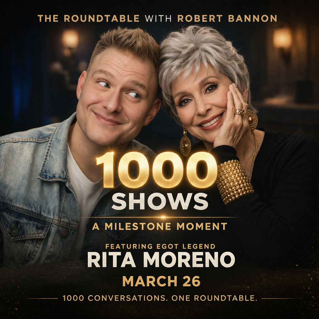 EGOT Legend Rita Moreno Joins My 1000th Show… A Historic Moment For Us!