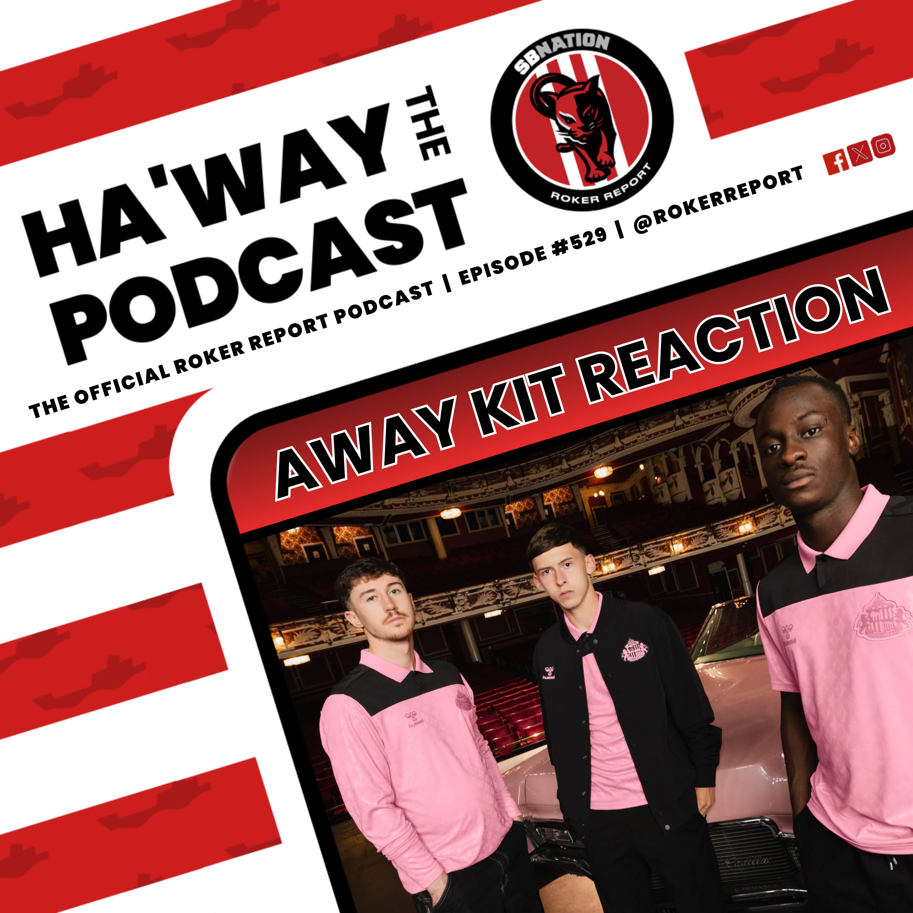 AWAY KIT REACTION | Elvis Presley x Sunderland Collab Drops! episode artwork