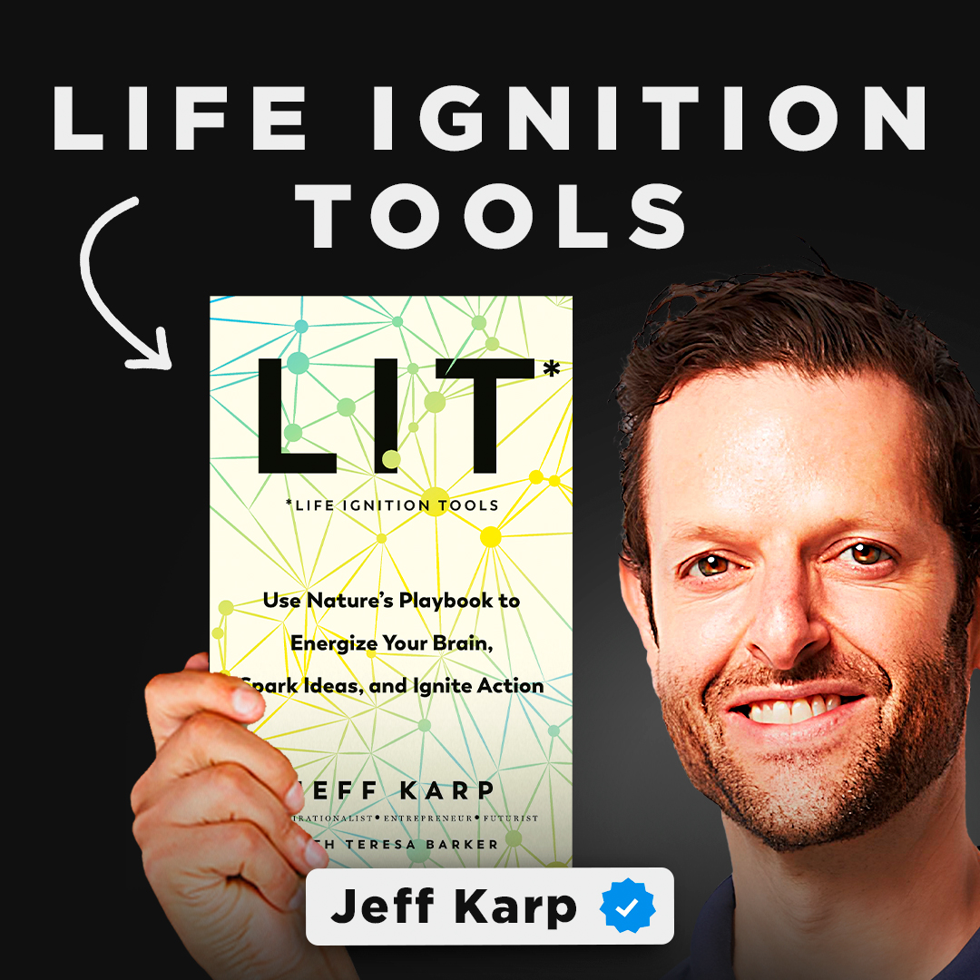 Harvard Professor Dr. Jeff Karp Whose Multiple Companies Have Raised over $600M on His New Book LIT | Co-hosted with Greg Bailey, Chairman of Juvenescence