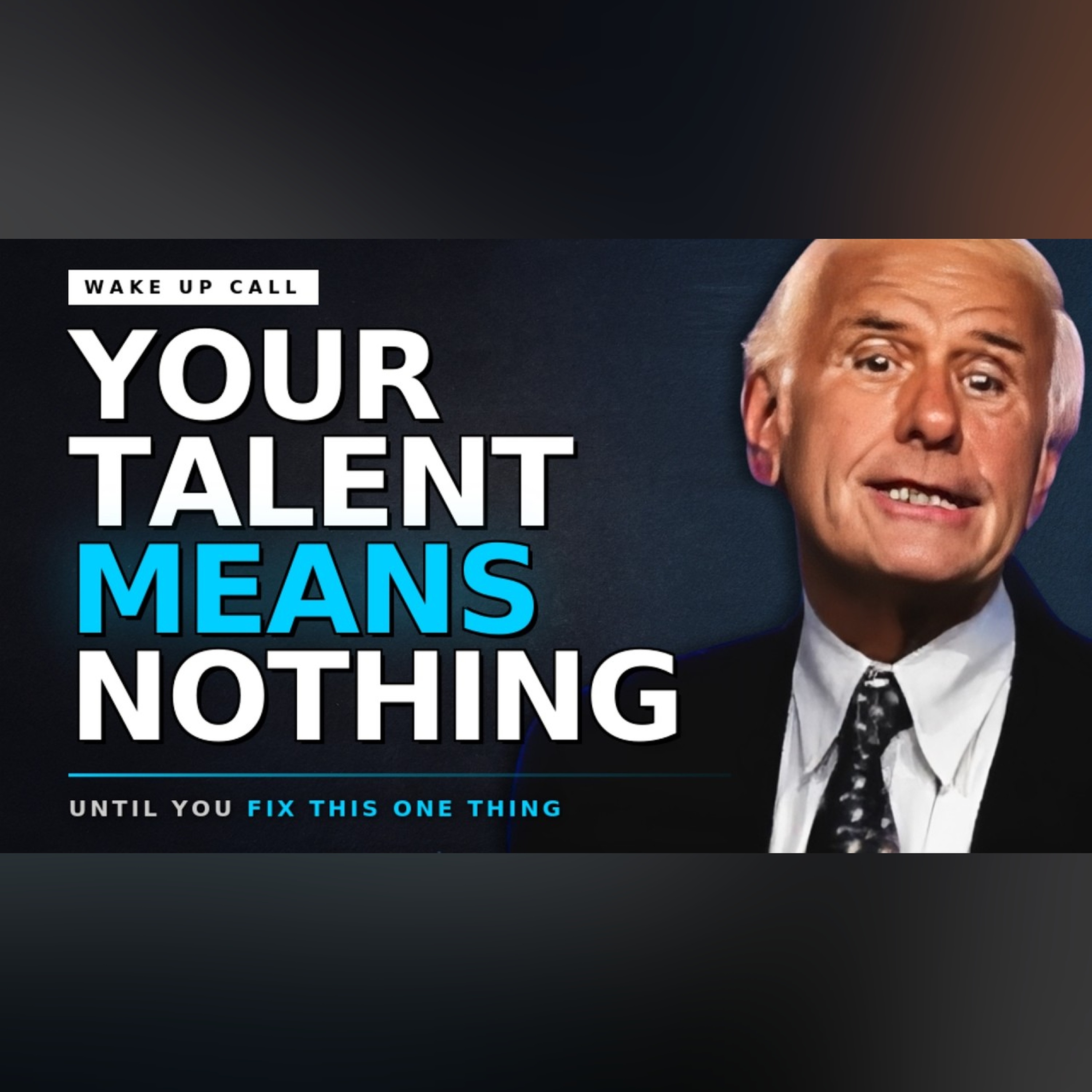 This Is Why Talented People Stay Average | Jim Rohn Motivation
