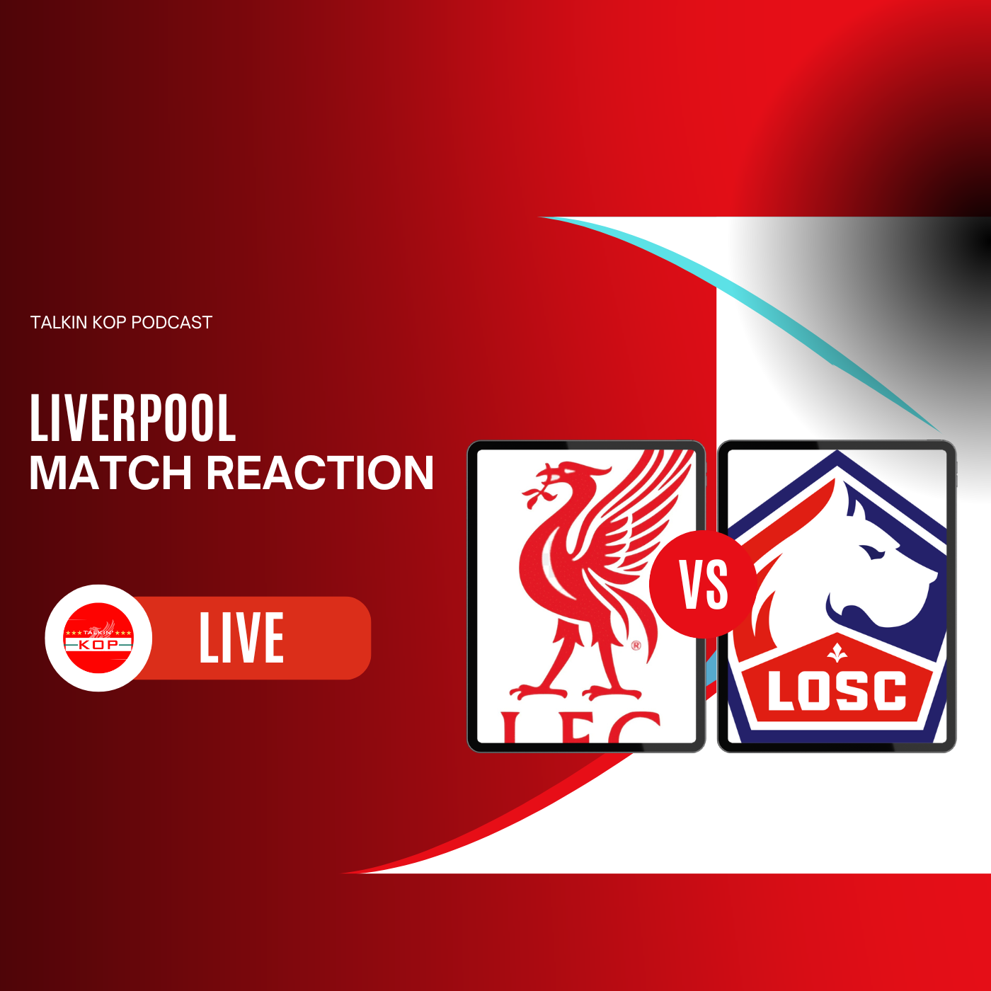Champions League Reaction | Liverpool 2 Lille 1 episode artwork