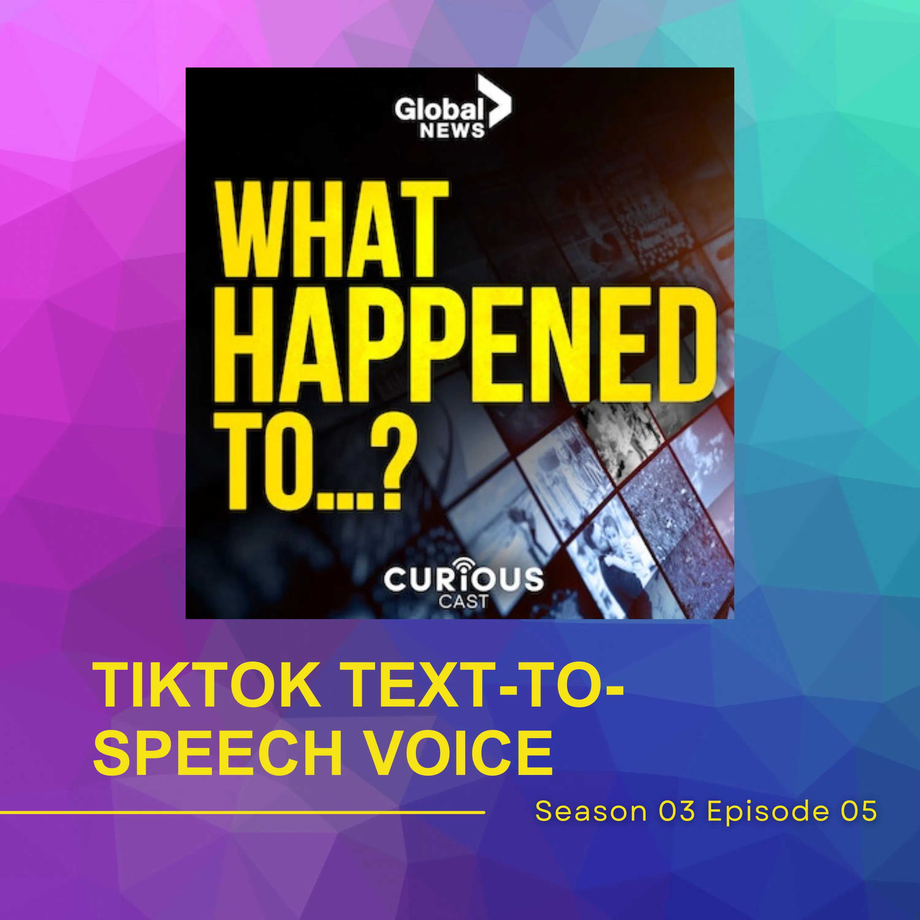 TikTok text-to-speech voice | 5 episode artwork