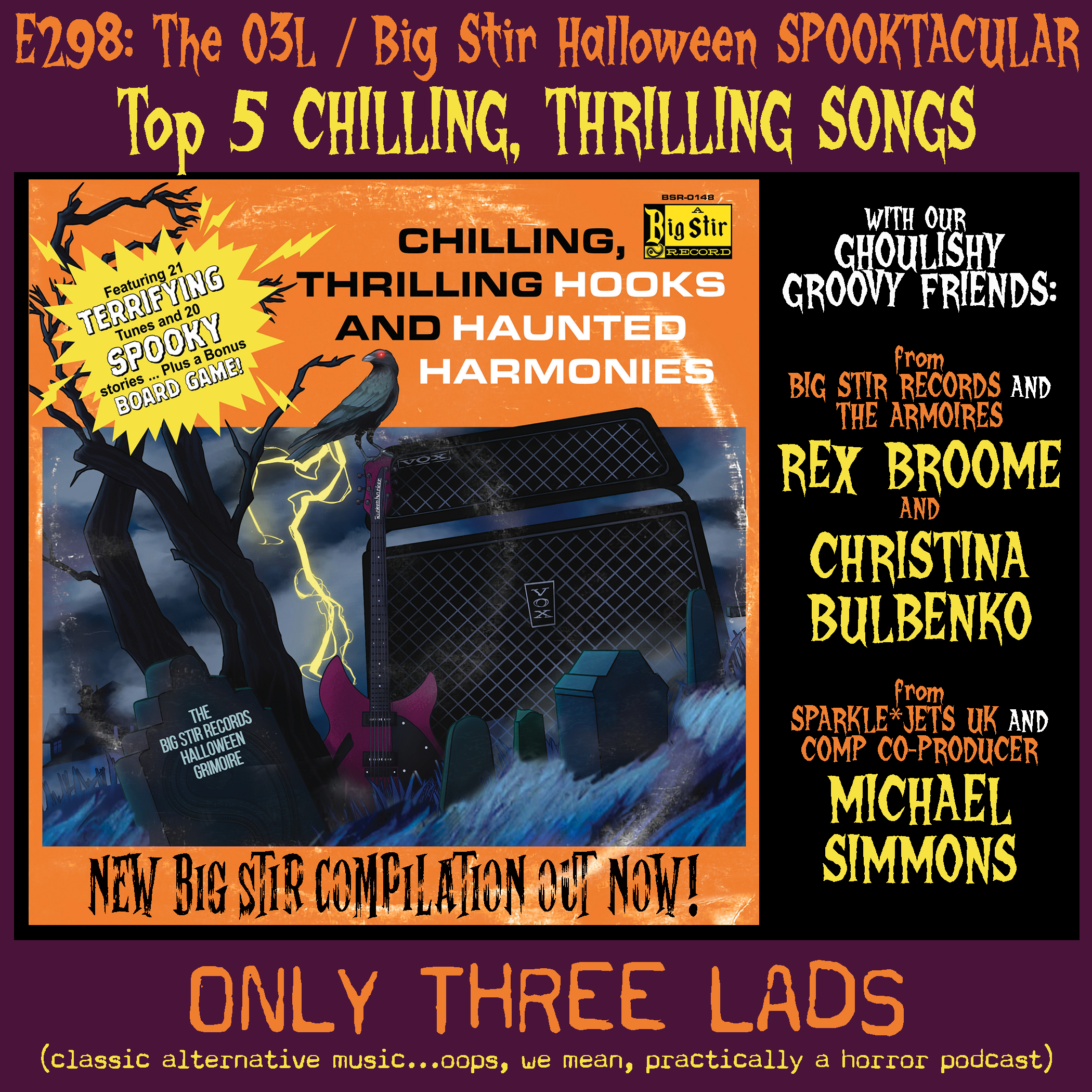 Only Three Lads - Classic Alternative Music Podcast