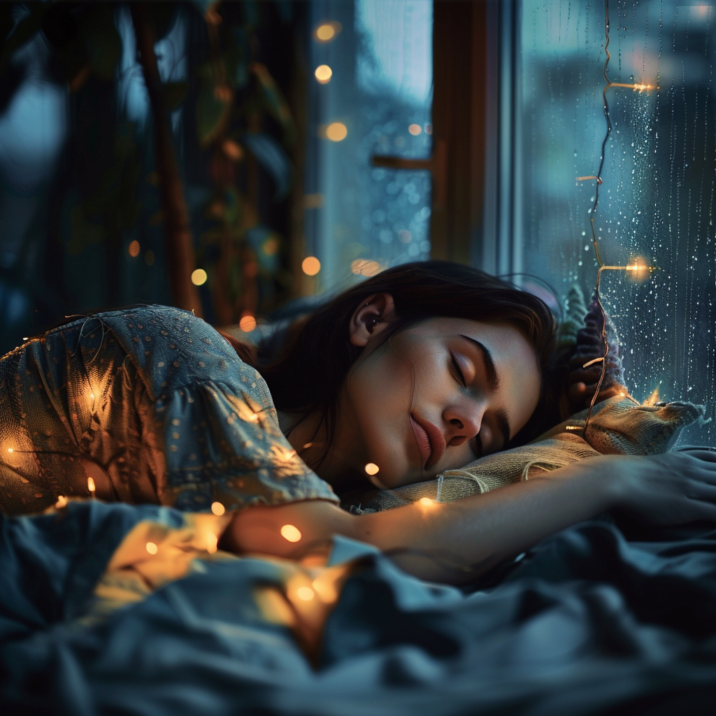 Beat Insomnia,  Rain Sounds, Fall Asleep Fast, Sleeping Music 🕙8 Hours