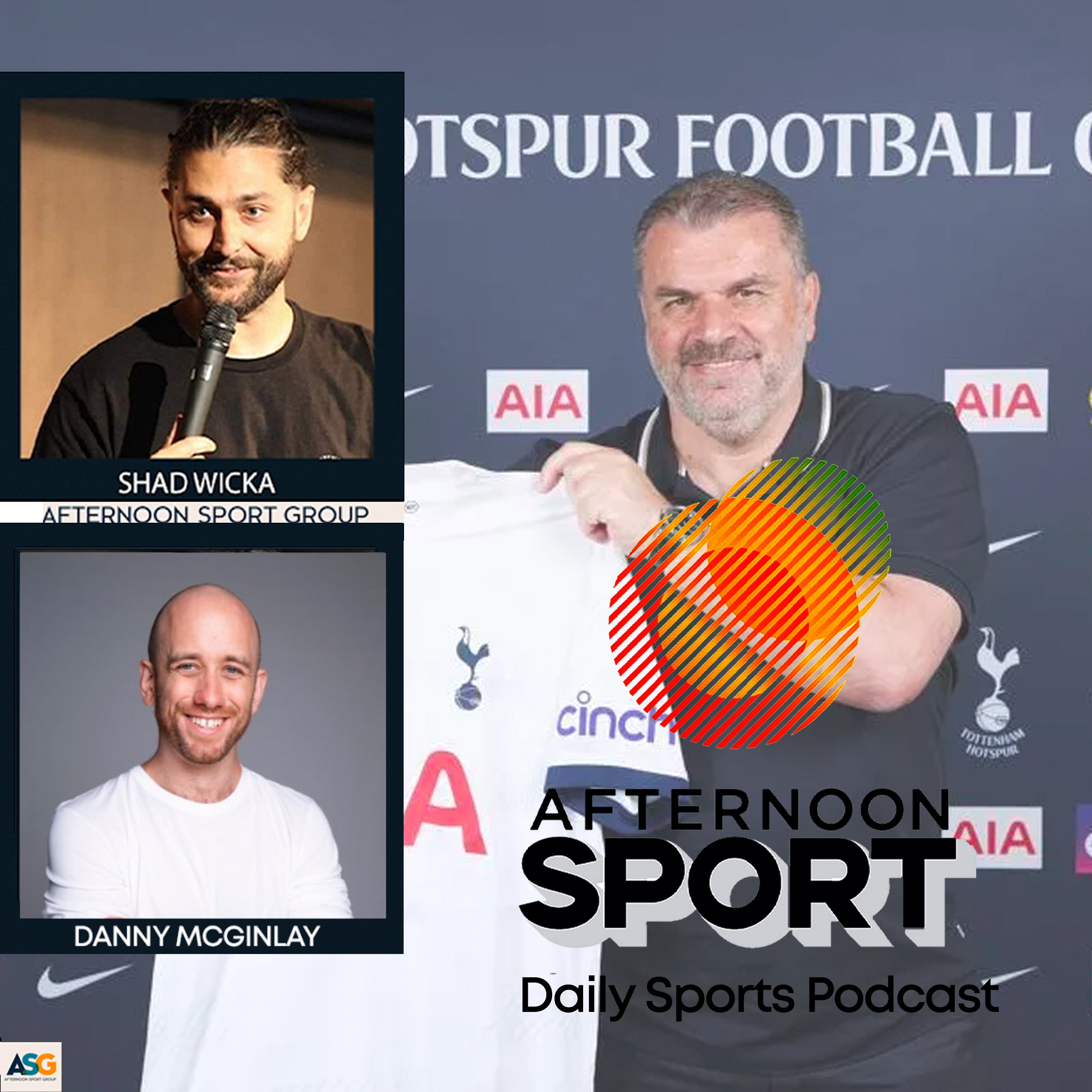 30th June Shad Wicka & Danny MacGinlay: Ashes update, Wimbledon, Women's World Cup, AFL, NRL + Major League Baseball episode artwork