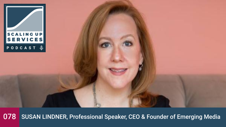 Susan Lindner, Professional Speaker, CEO & Founder of Emerging Media episode artwork