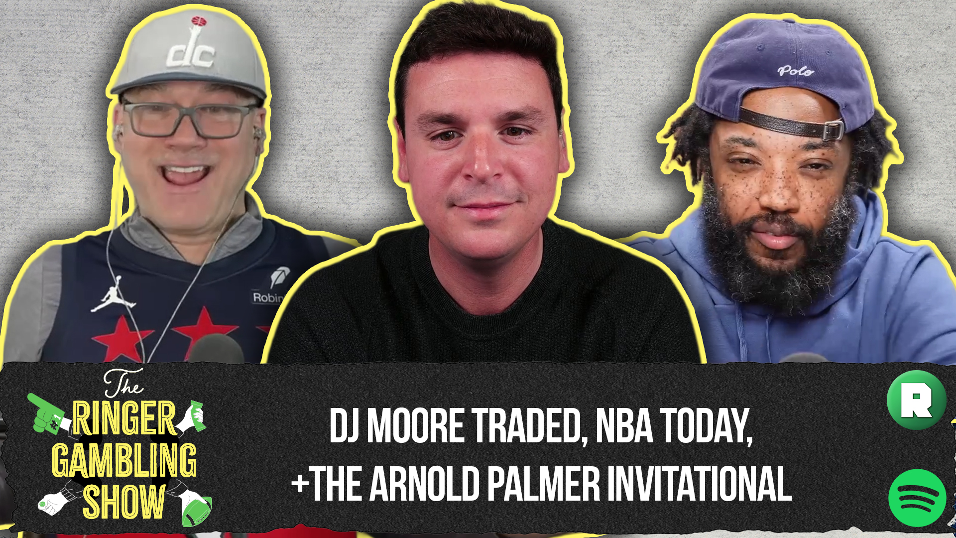NBA Today, DJ Moore Traded, and the Arnold Palmer Invitational | The Ringer Gambling Show