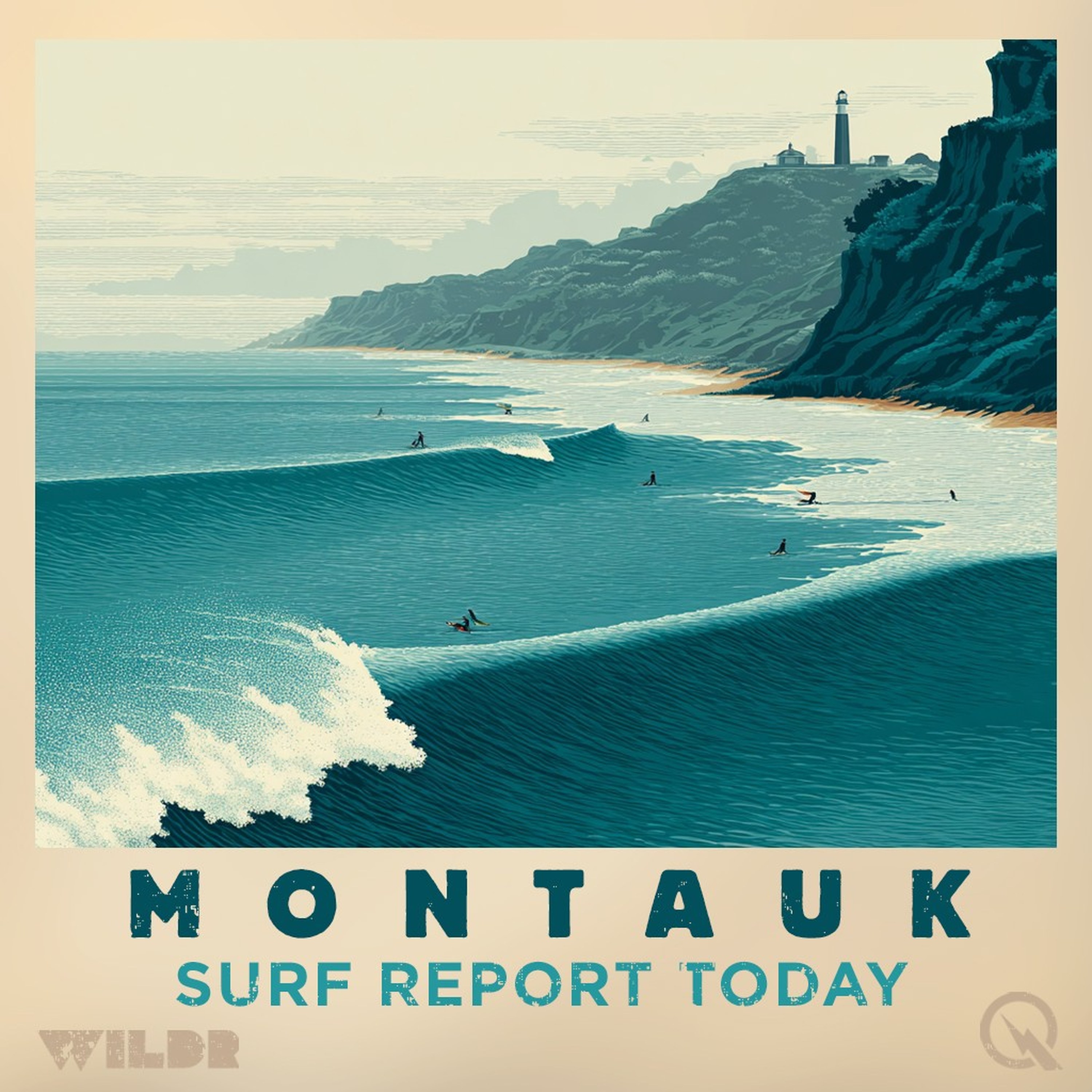 Montauk Surf Report for Montauk New York podcast artwork