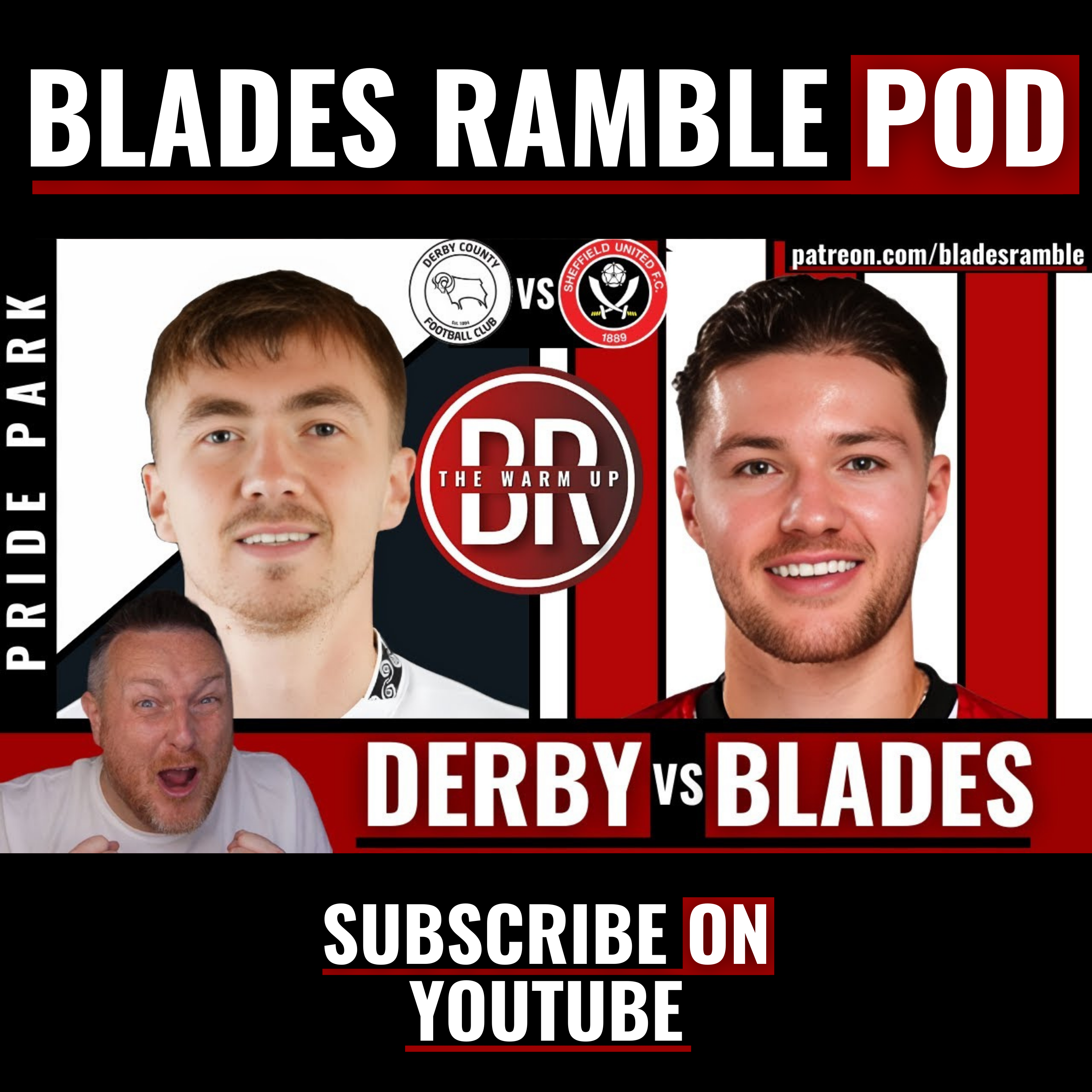 DERBY vs BLADES | THE WARM UP!!