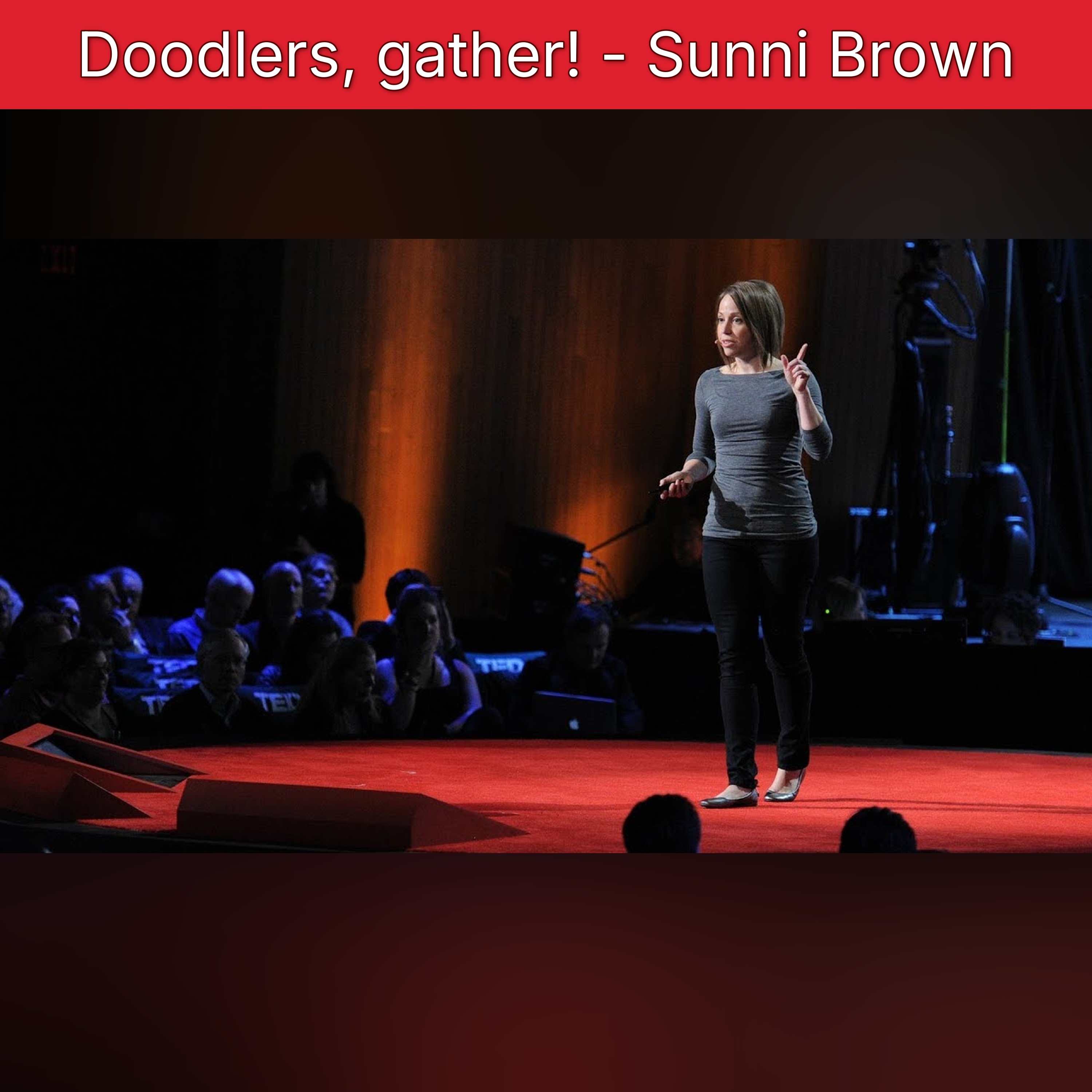 Doodlers, gather! - Sunni Brown episode artwork