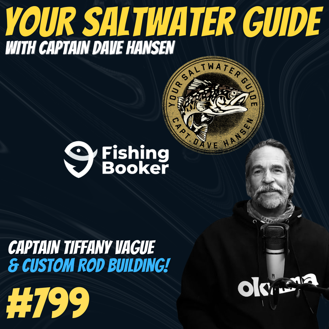 Custom Fishing Rods with Captain Tiffany Vague! #799