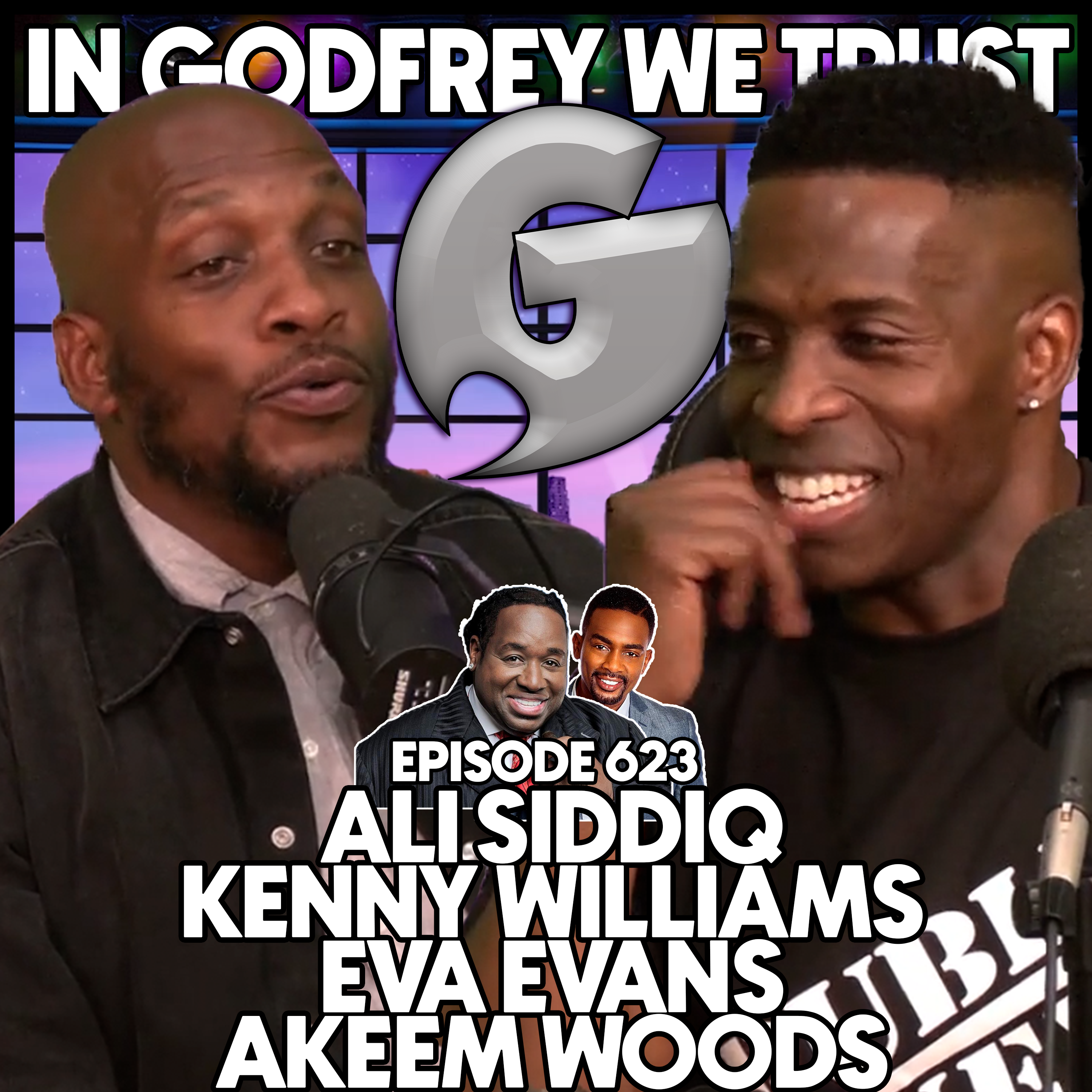 623. Yelled At By Pookie l Ali Siddiq, Kenny Williams, Eva Evans & Akeem Woods episode artwork