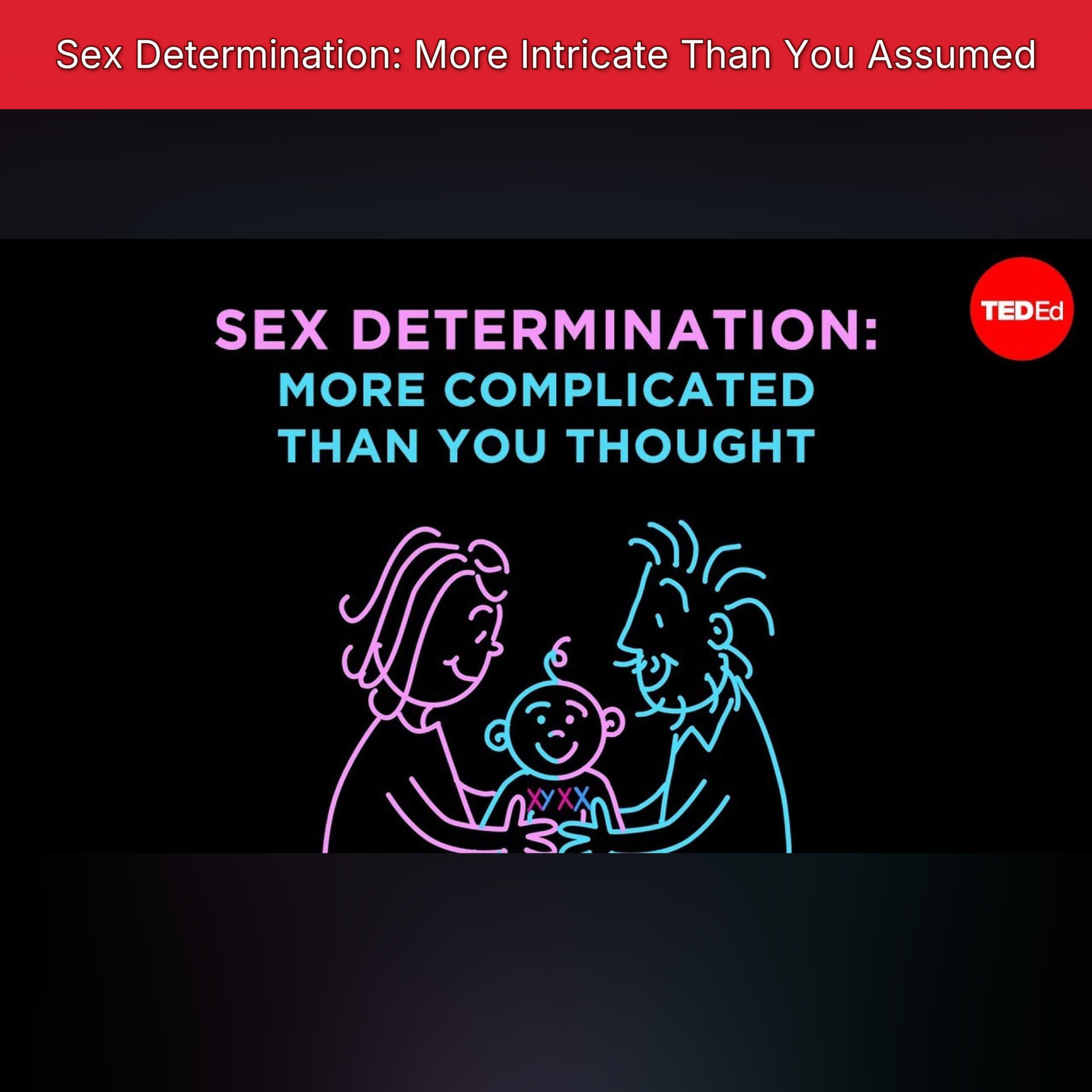 Sex Determination: More Intricate Than You Assumed