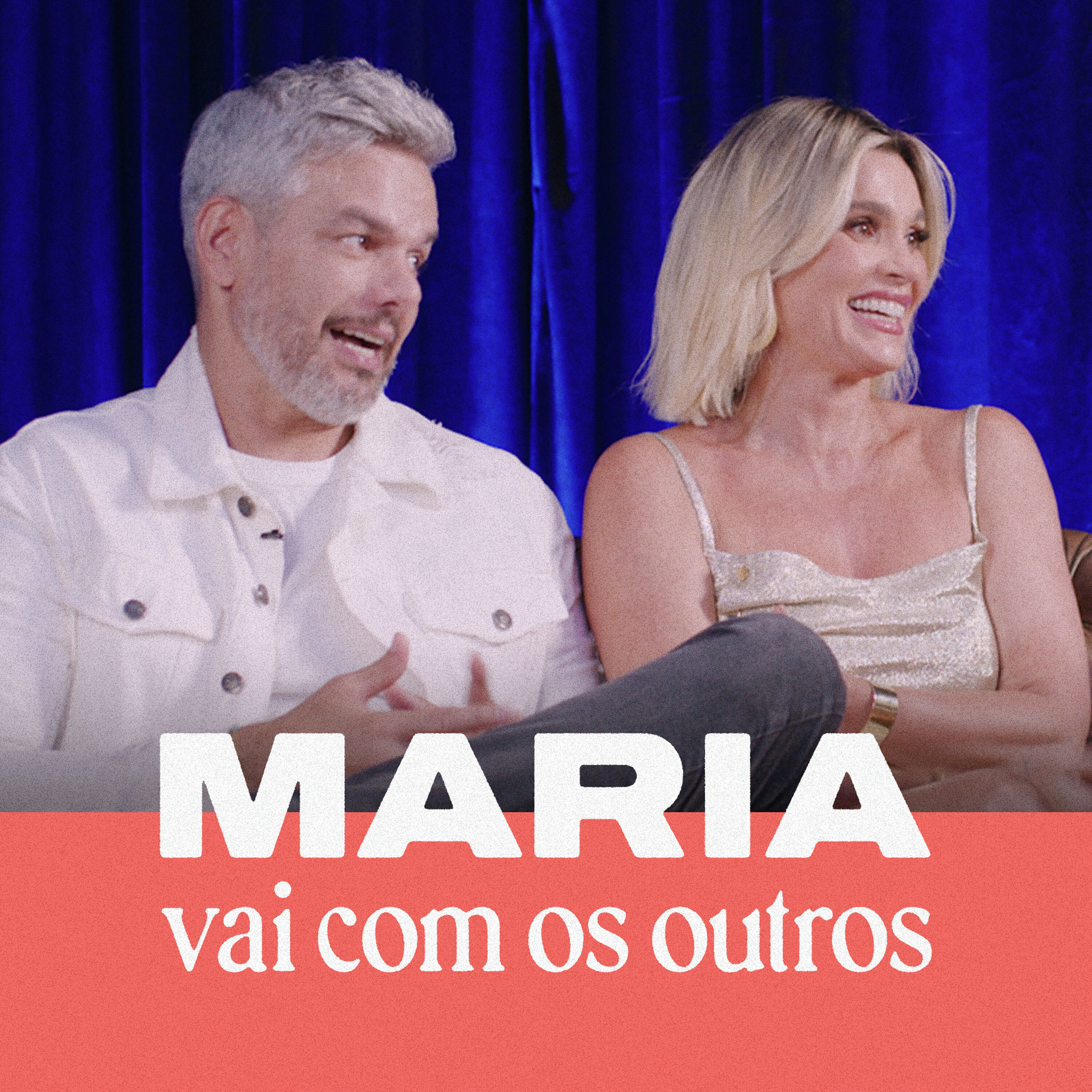 Flávia Alessandra e Otaviano Costa no "Maria vai com os Outros"