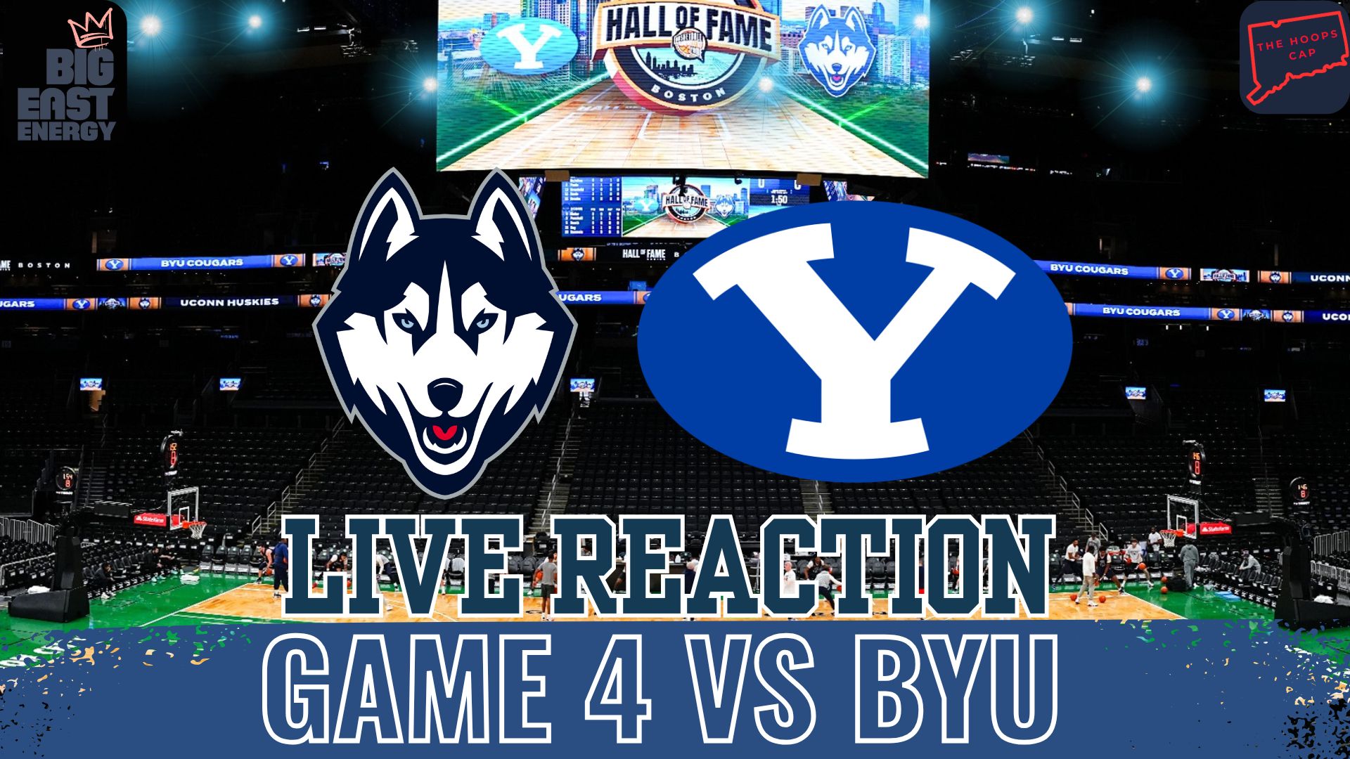 UConn ESCAPES with an 86-84 win over BYU in TD GARDEN.. episode artwork