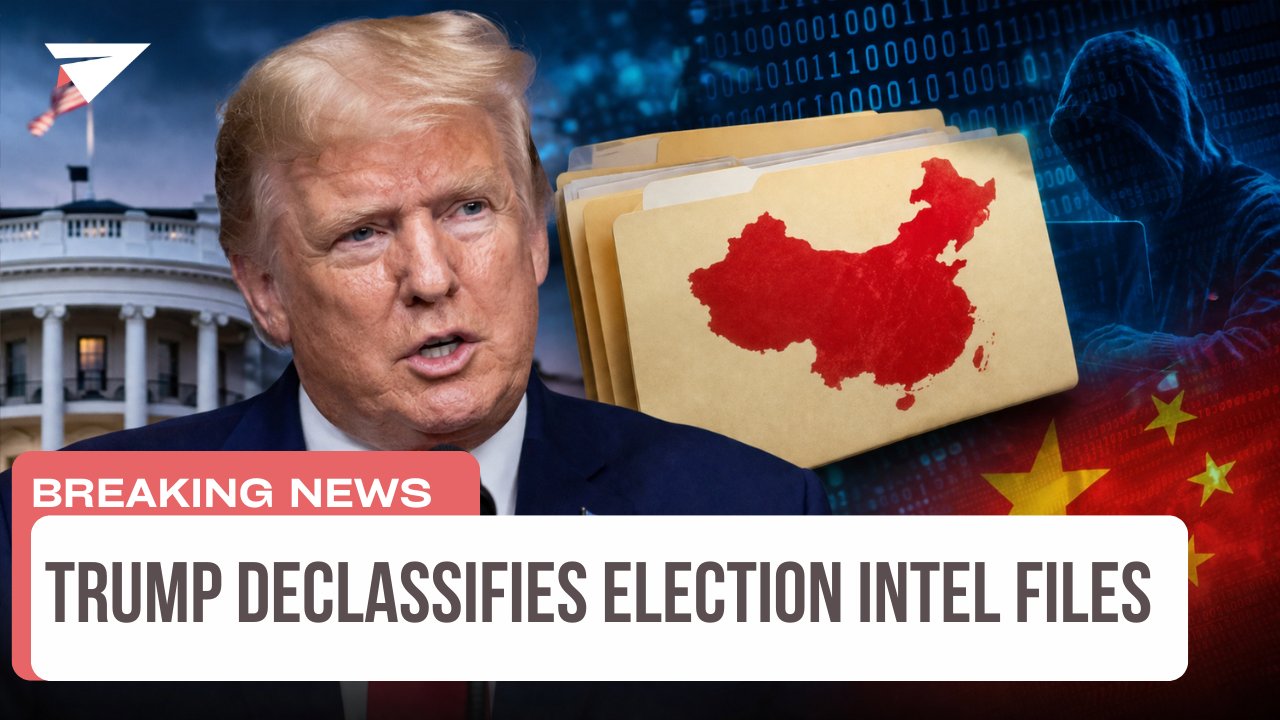 Trump Declassifies Election Intel Files, Breaking News episode artwork