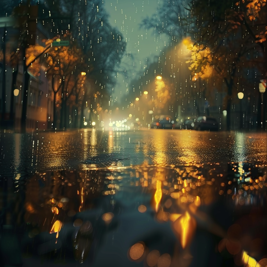 8 HOURS of Gentle Night RAIN, Rain Sounds for Relaxing Sleep, Beat Insomnia with Rain