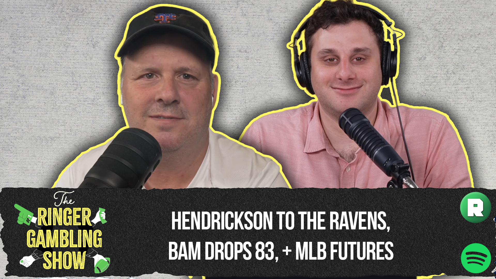 Ravens Sign Hendrickson, Bam Drops 83, and MLB Futures | The Ringer Gambling Show