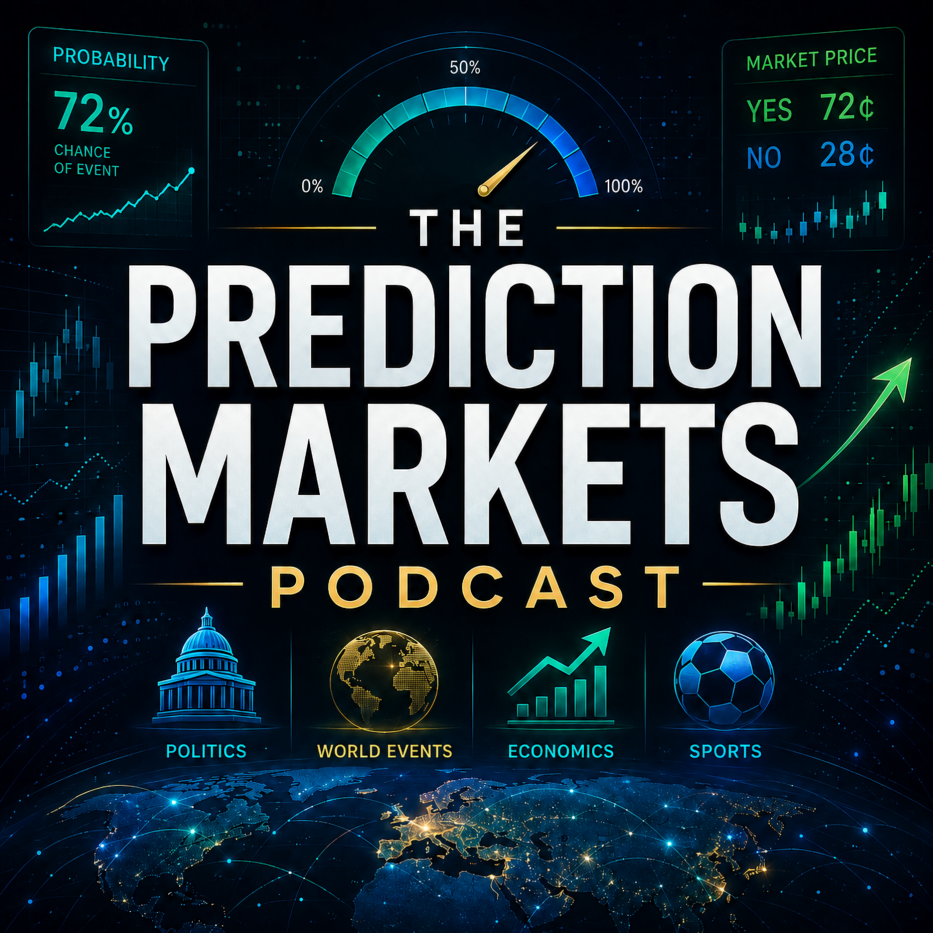 The Prediction Markets Podcast: Forecasting, Probability, Politics, Economics, Sports, Technology, and Future Events