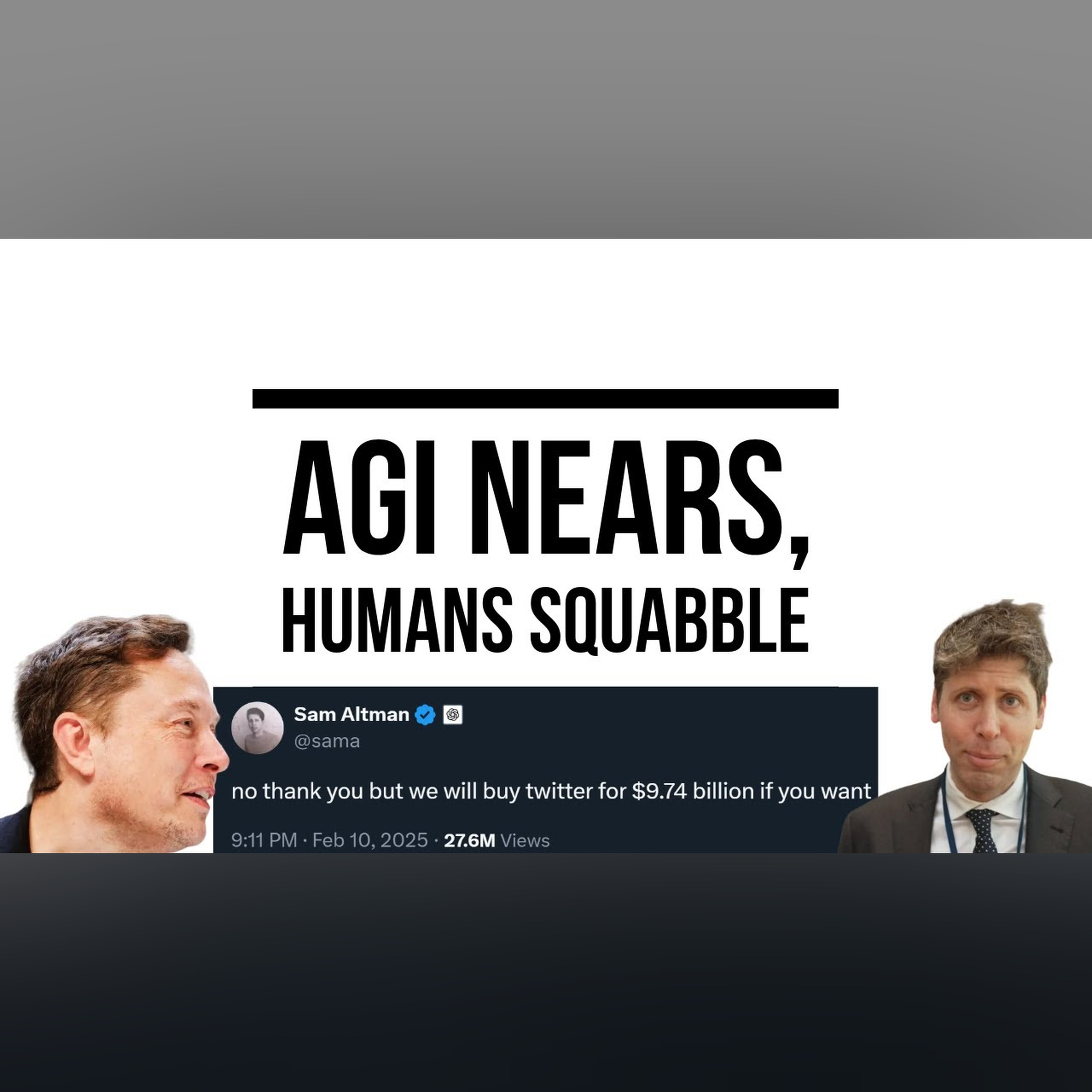 AGI: (gets close), Humans: ‘Who Gets to Own it?’