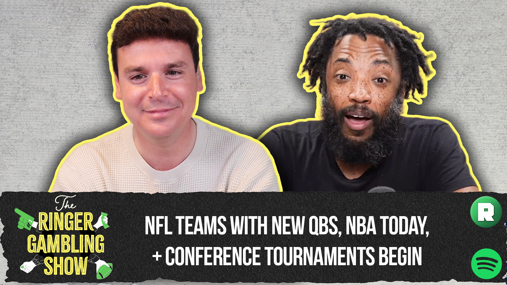 NBA Today, Conference Tournaments Begin, and NFL QBs With New Team | The Ringer Gambling Show