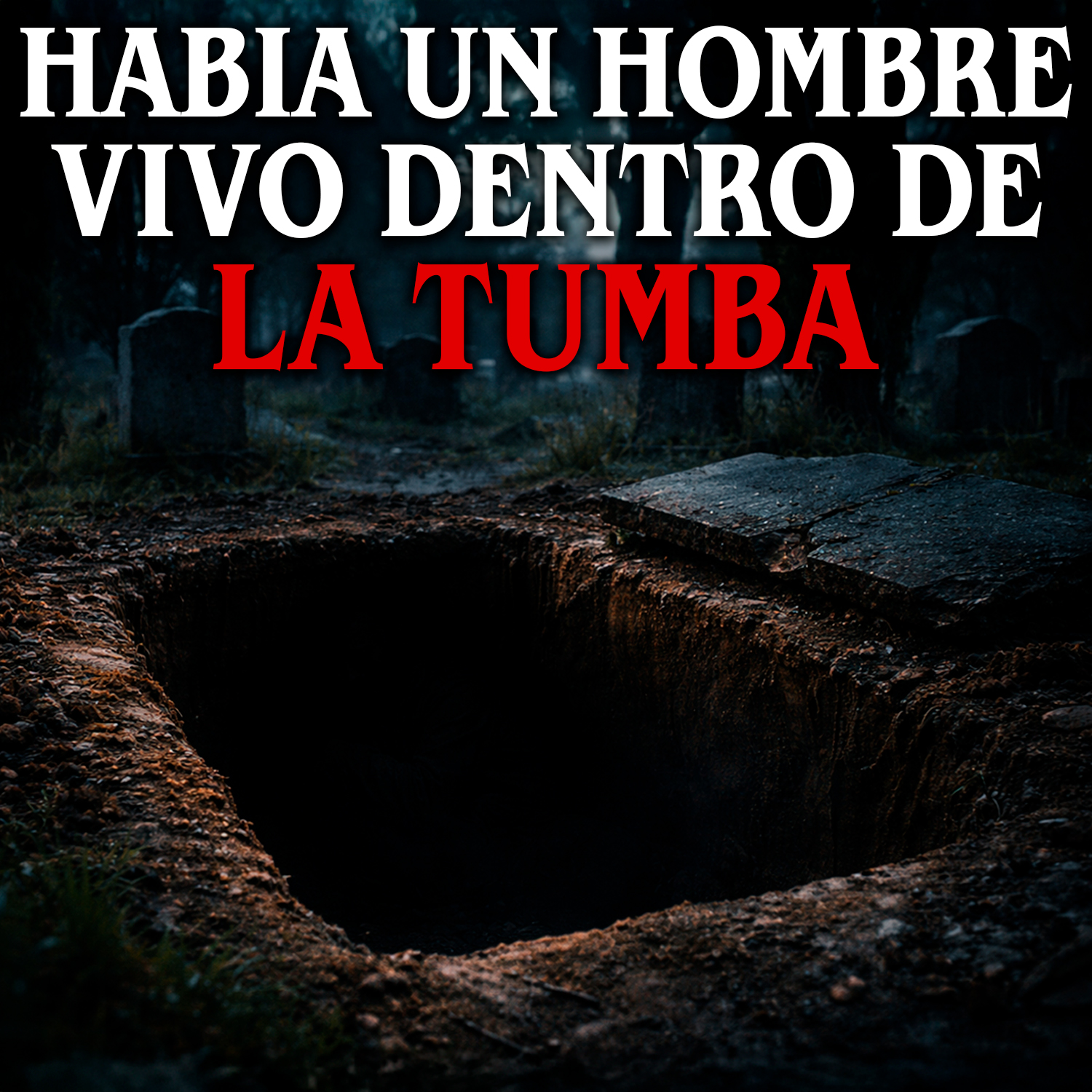 Había un hombre vivo dentro de la tumba