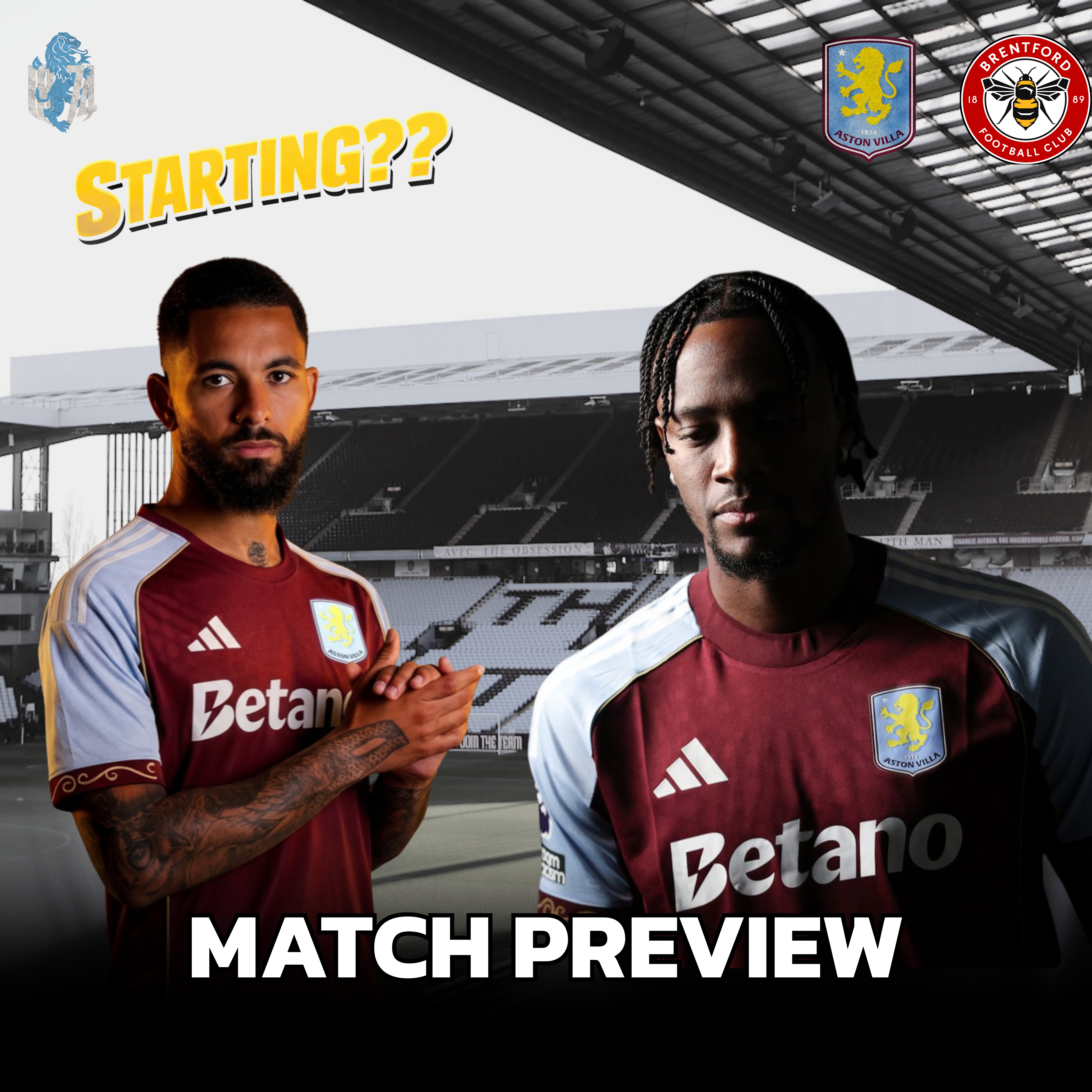 👀 Will Luiz & Abraham Start? | Aston Villa vs Brentford Preview.