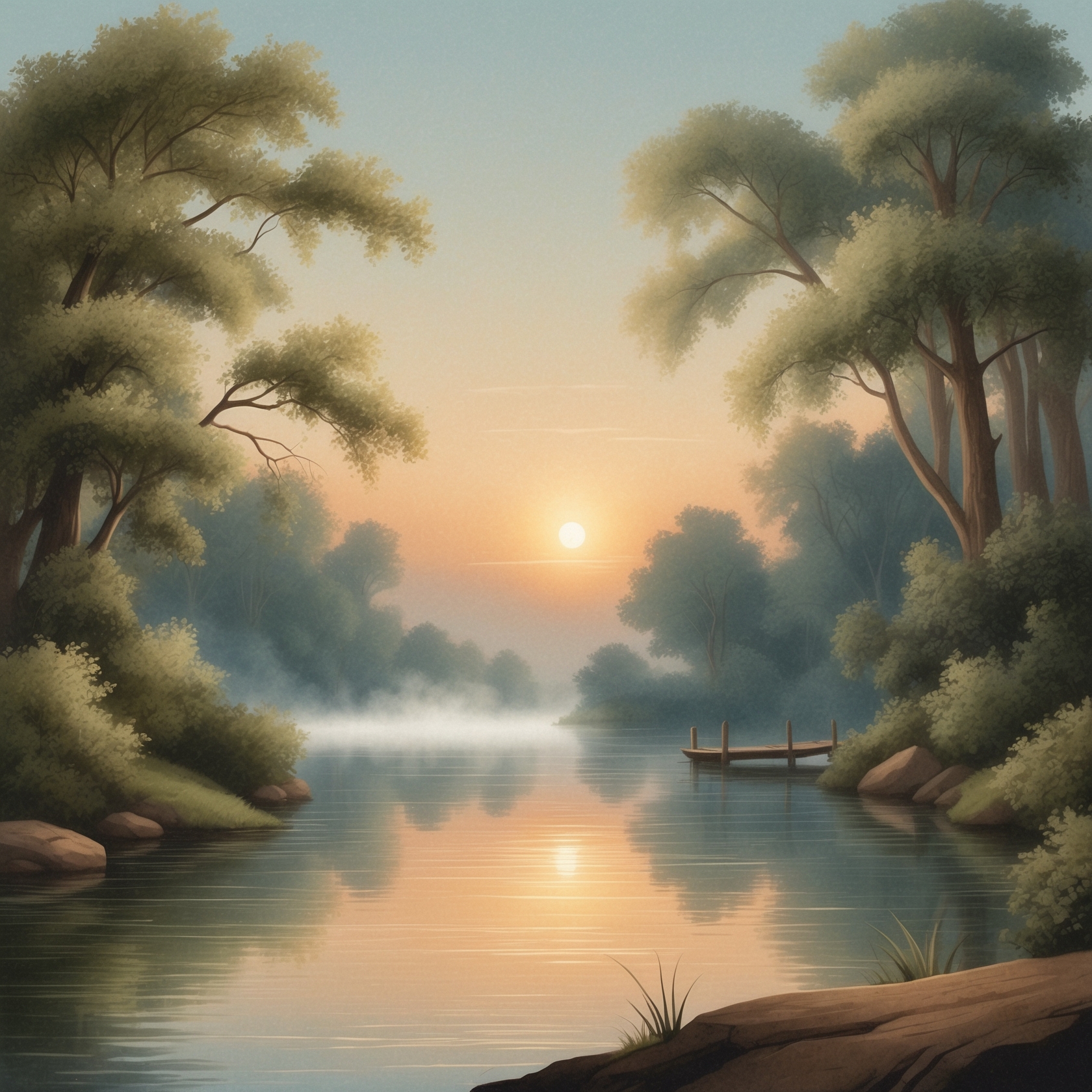 River Sounds For Sleeping | Relaxing River Sounds | Forest River Sounds White Noise For Studying | River Sounds For Sleeping