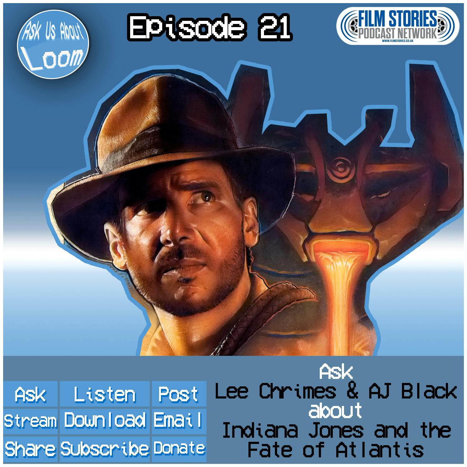 Ask Lee Chrimes & AJ Black About...Indiana Jones & The Fate of Atlantis Ask Lee Chrimes & AJ Black About...Indiana Jones & The Fate of Atlantis