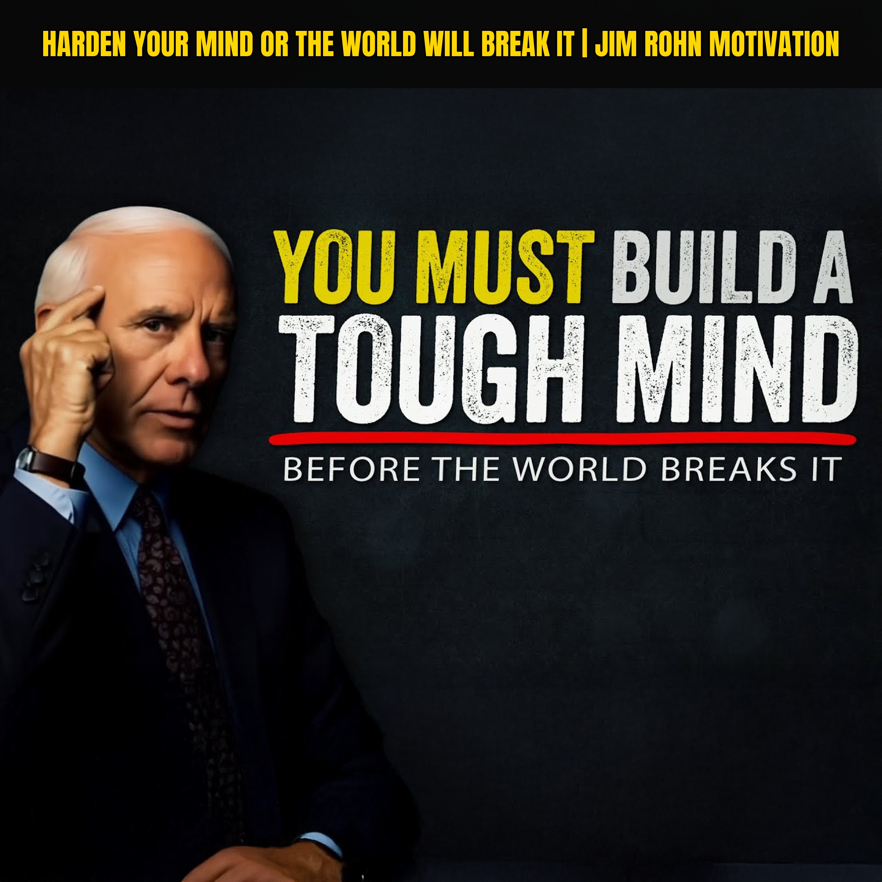 Harden Your Mind or the World Will Break It | Jim Rohn Motivation episode artwork