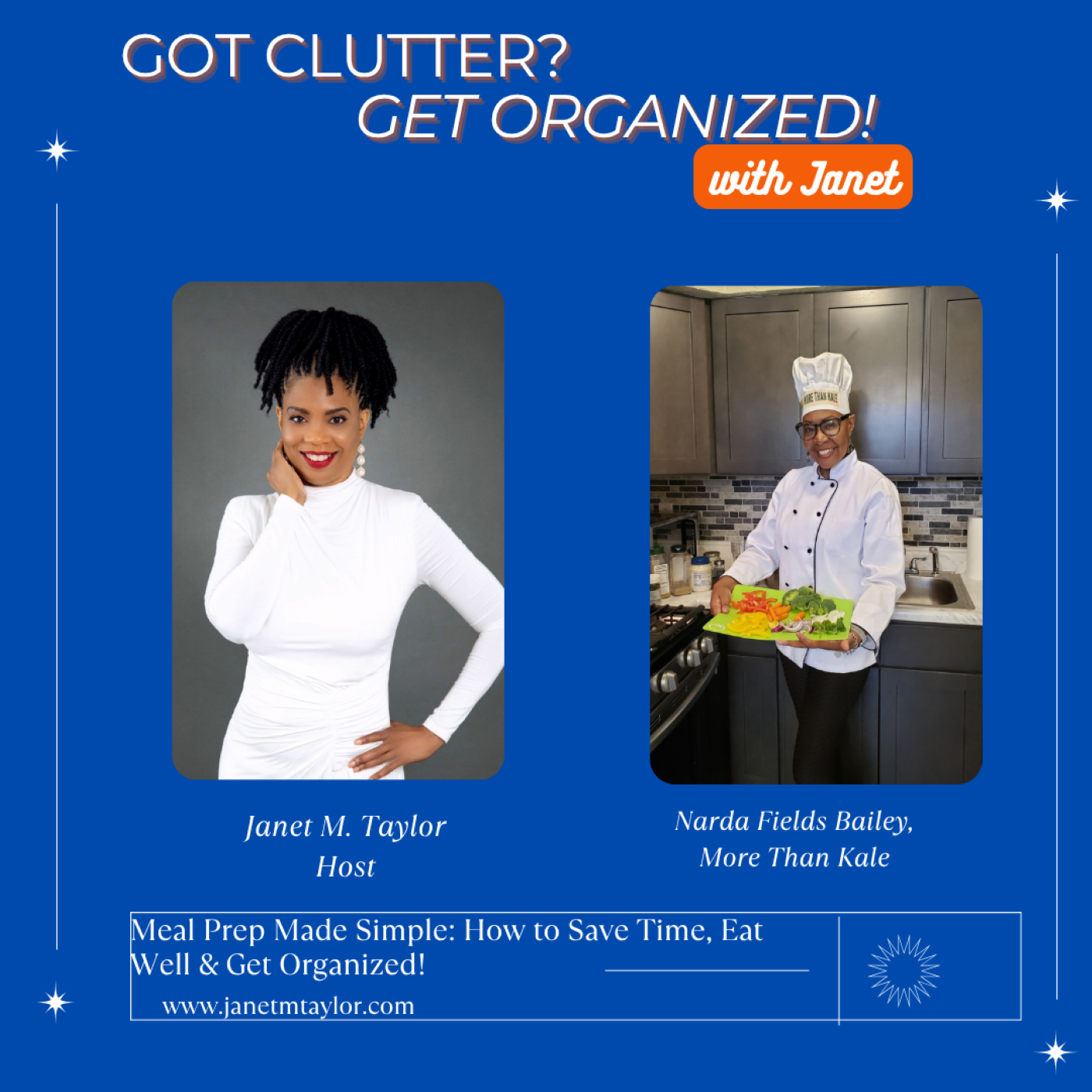 Meal Prep Made Simple: How to Save Time, Eat Well & Get Organized with Narda Fields Bailey