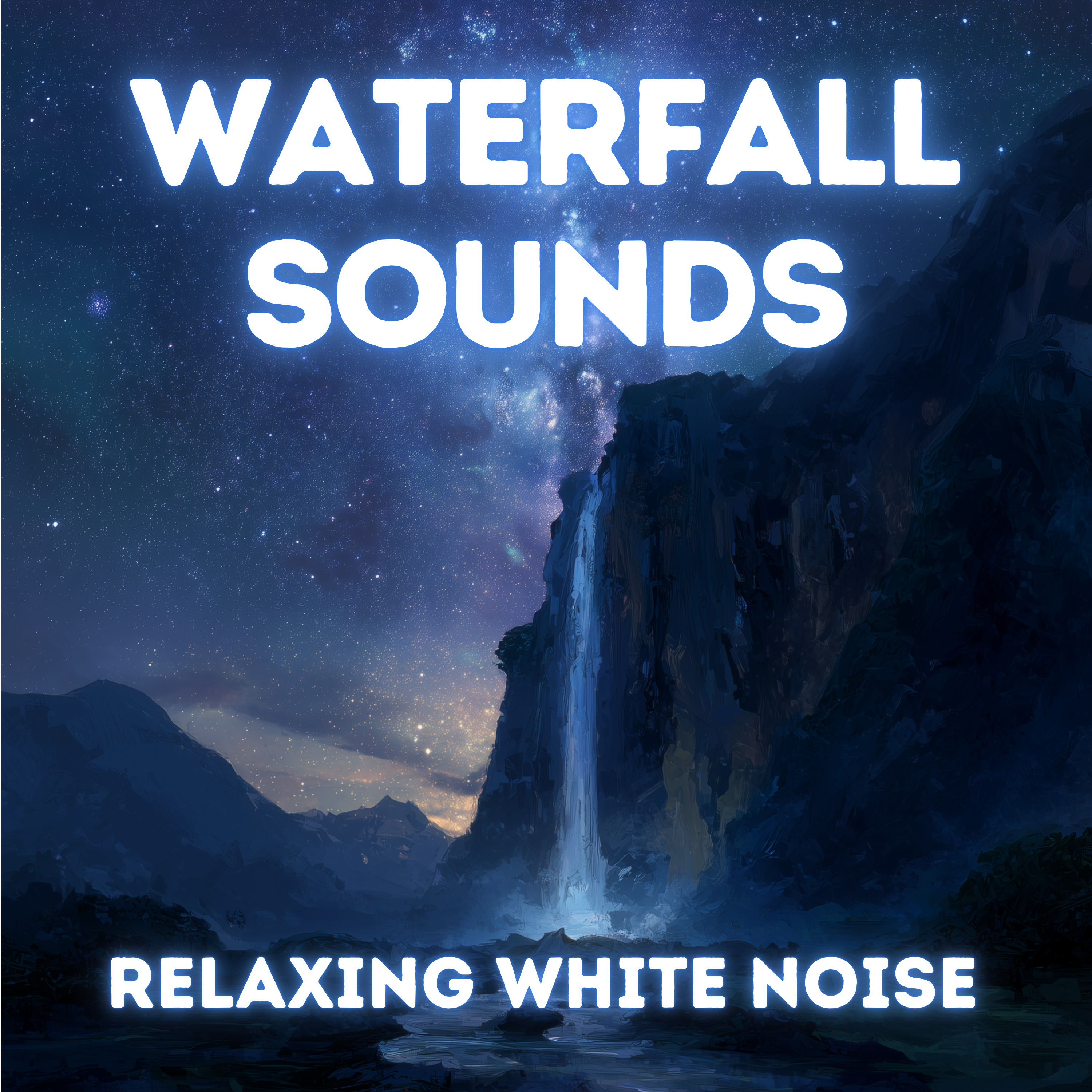 🌊 Relaxing Waterfall Sounds for Deep Sleep, Meditation & Focus – 2 Hours of White Noise